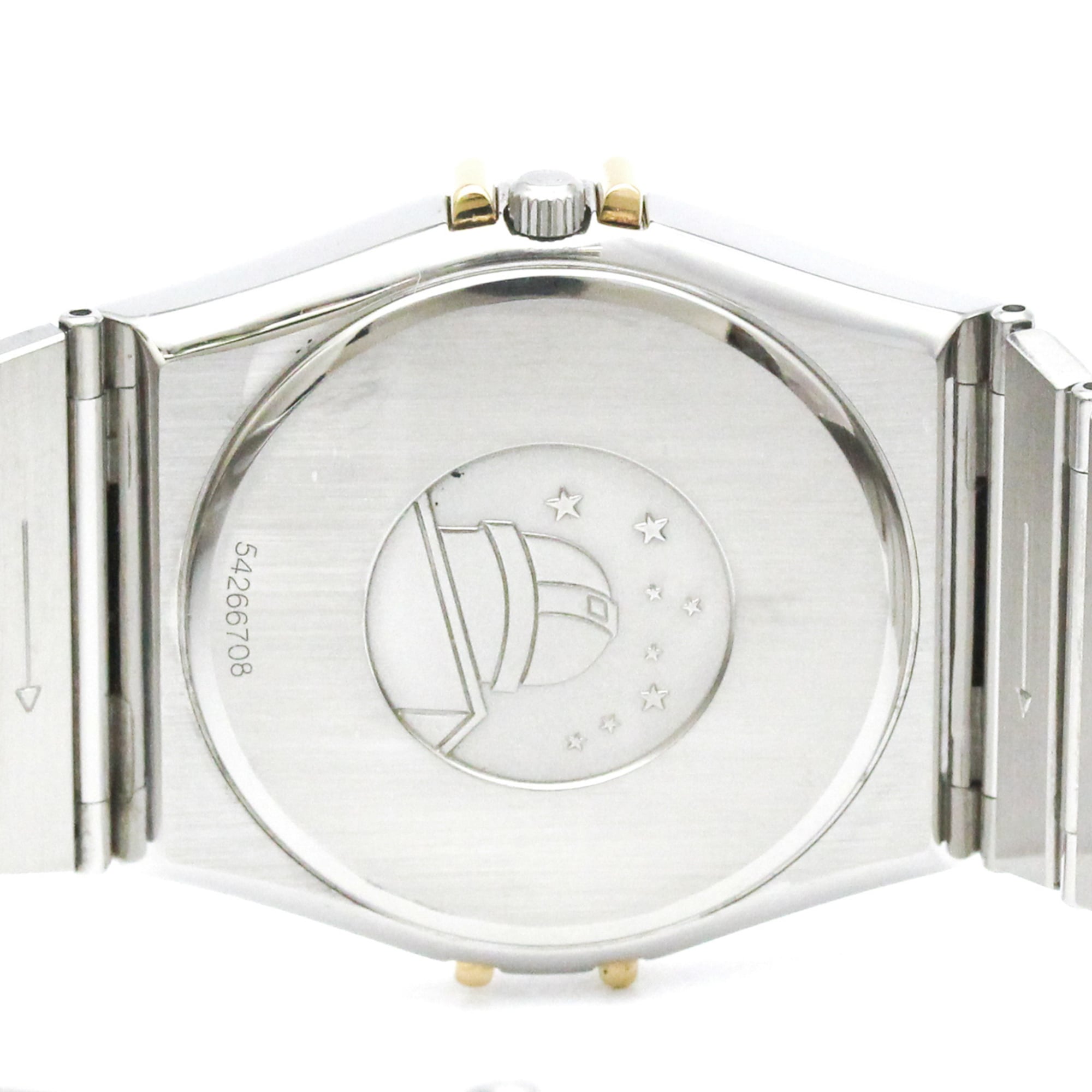 Montre Omega Constellation 3961070, cadran doré, 33 mm