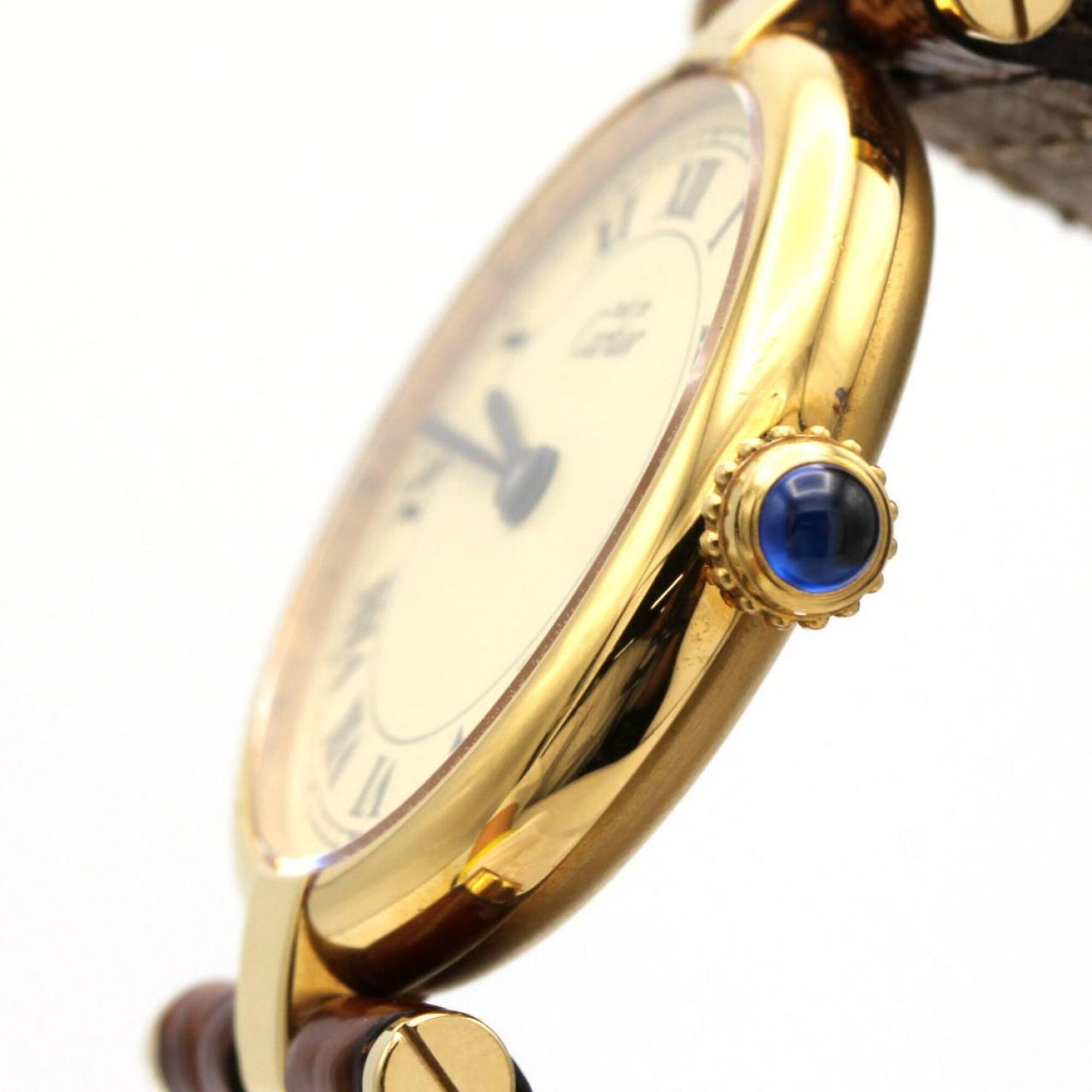 Cartier Must GZl1jixy Ivory Dial 24mm Watch