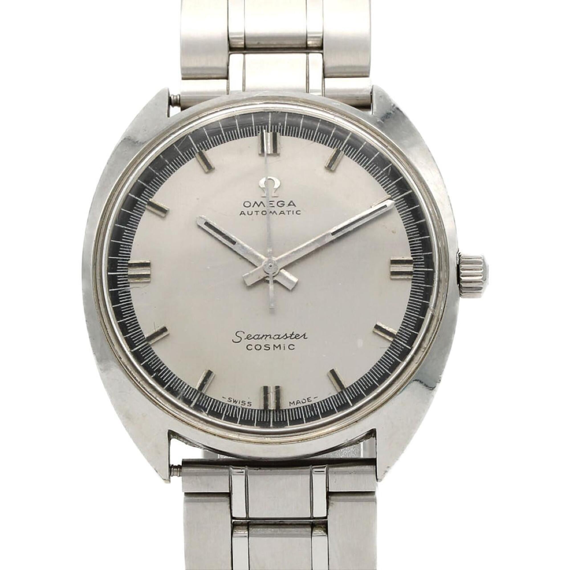 Omega Seamaster GZl1j1mn Silver Dial 36mm Watch