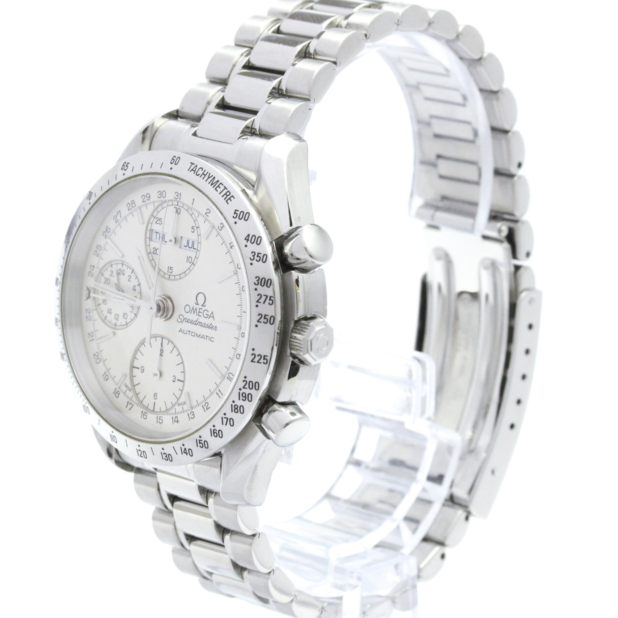 Omega Speedmaster 3521.3 Silver Dial 39mm Watch