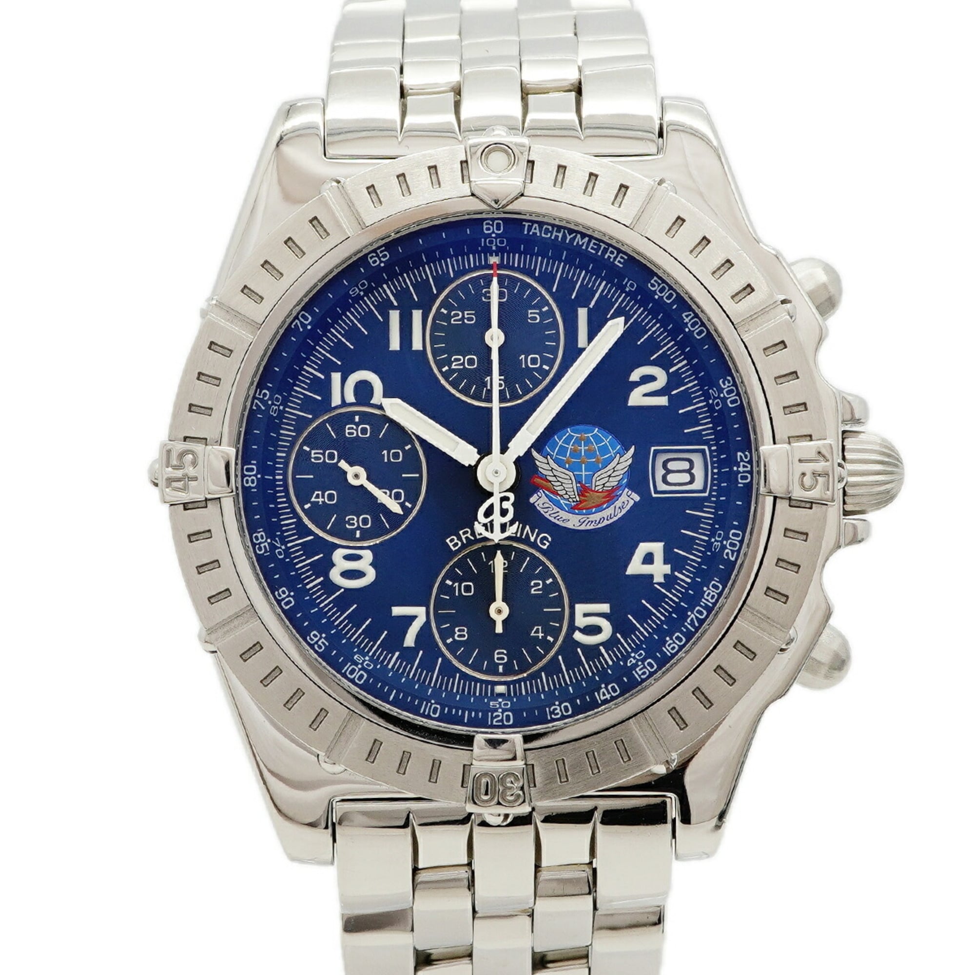 Breitling Chronomat A13353 Blue Dial 40mm Watch