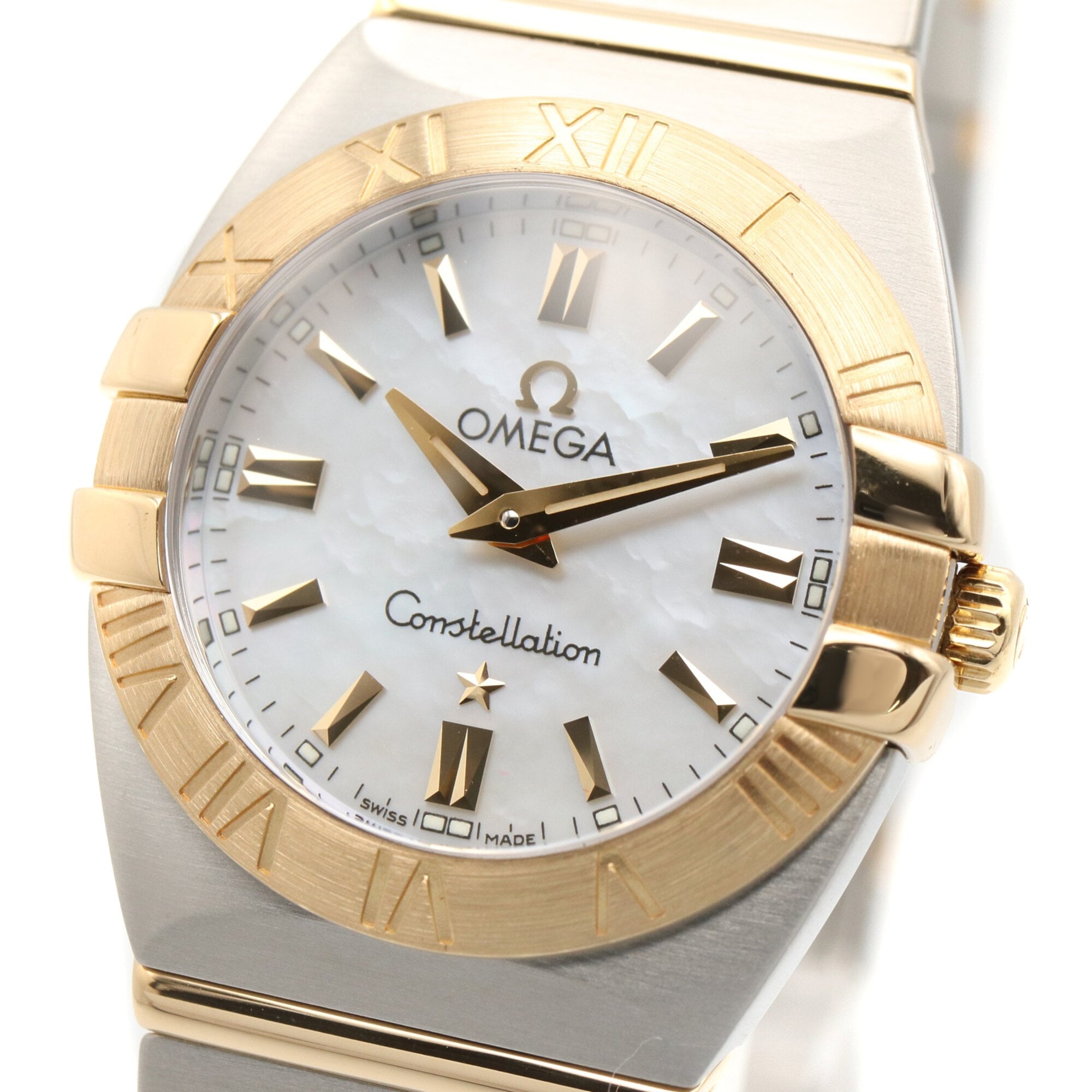 Omega Constellation Double Eagle 1381.7 White Dial 24mm Watch