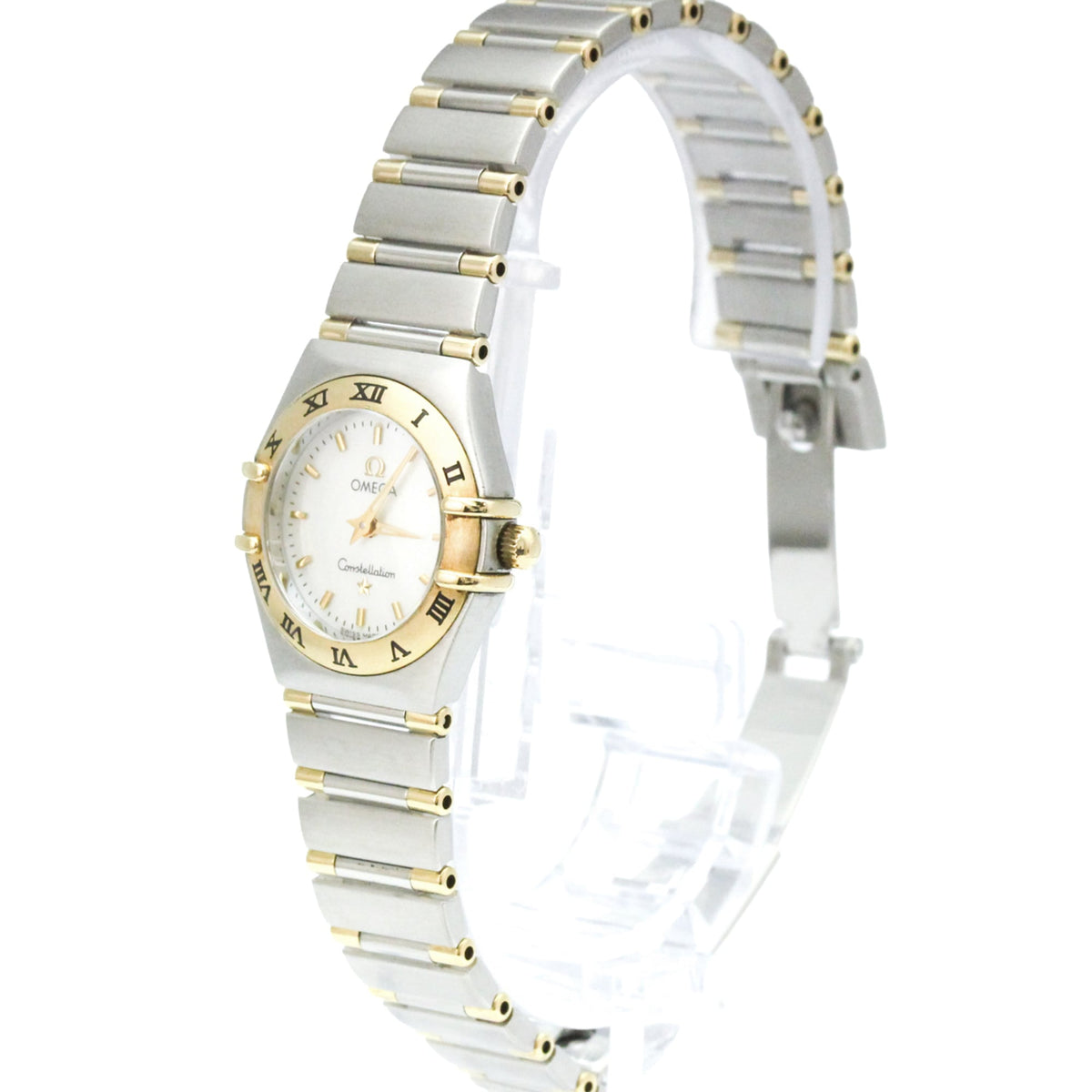 Omega Constellation 1362.7 Weiß Gehäuse Zifferblatt 22 mm Uhr