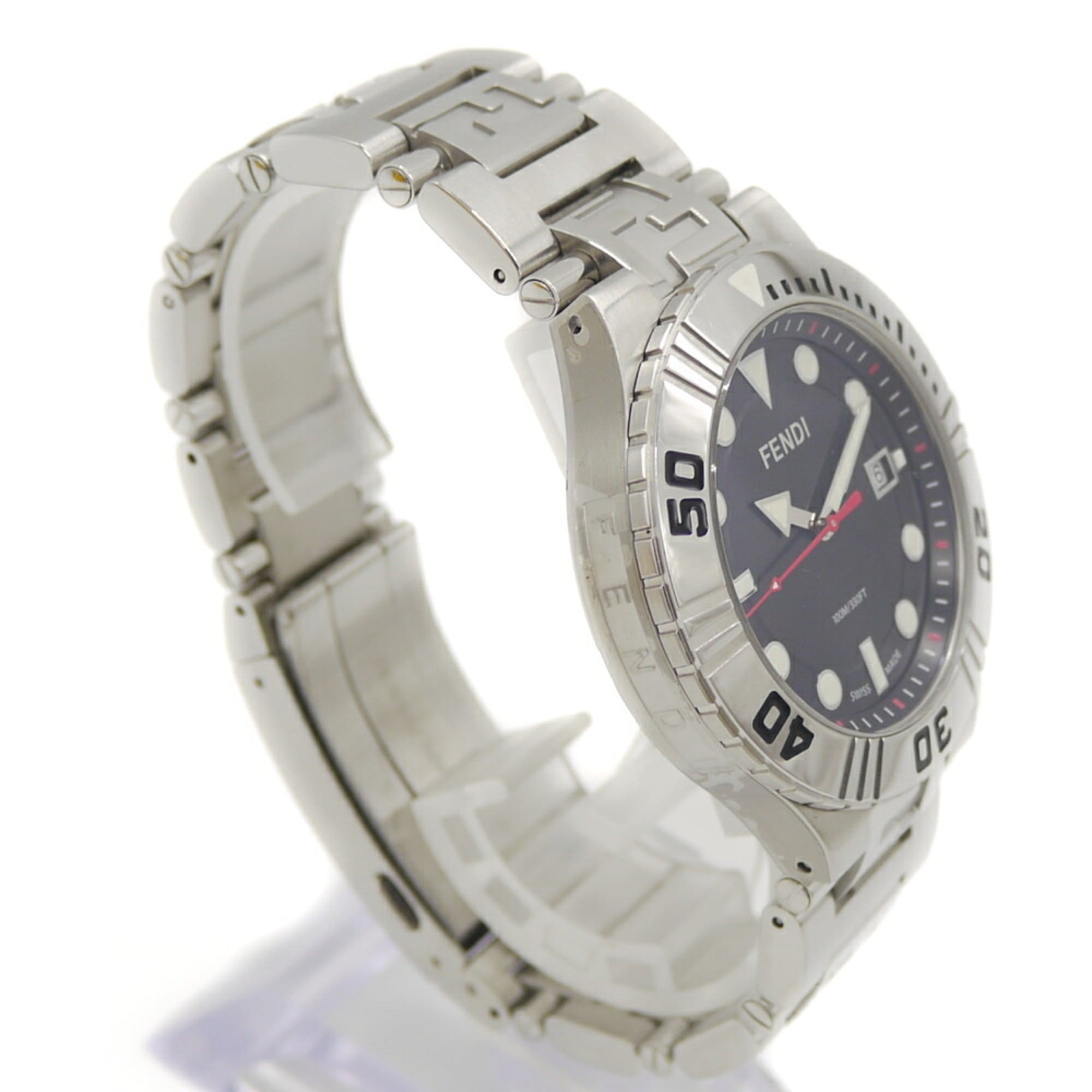 FENDI NAUTICO F108100101 Quarz mit Schwarz Zifferblatt