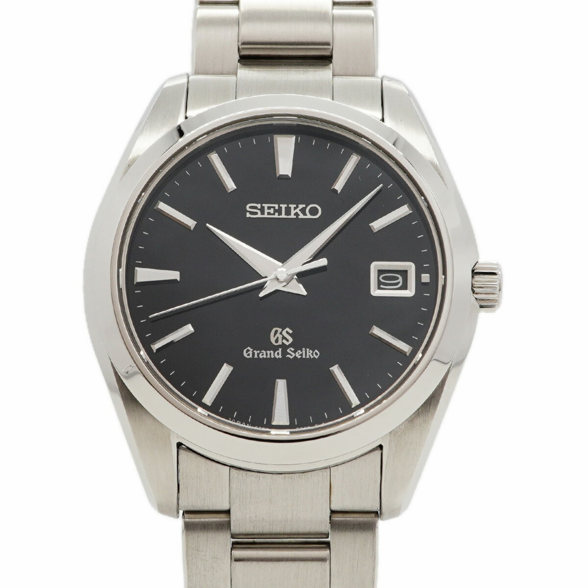 Seiko Grand SBGV023 9F82-0AF0 Black Dial Men's Watch