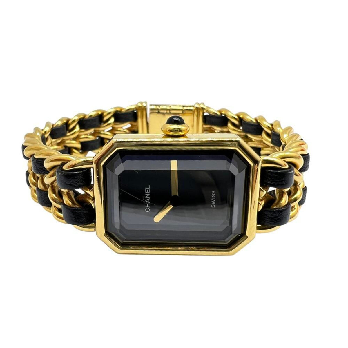 Chanel Premiere XS24538 Schwarz Zifferblatt 20 mm Uhr
