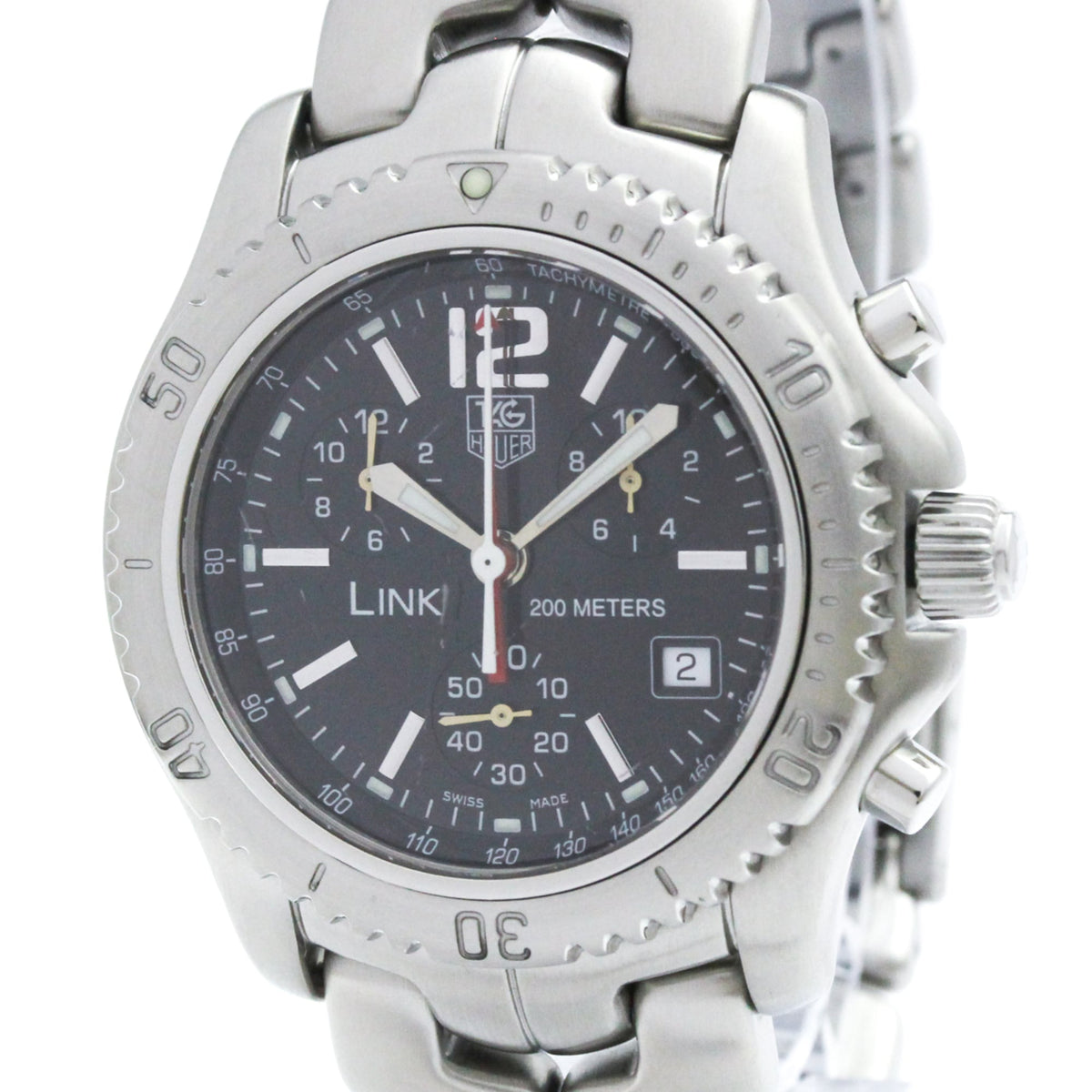 TAG Heuer Link CT1111 Black Dial 42mm Watch