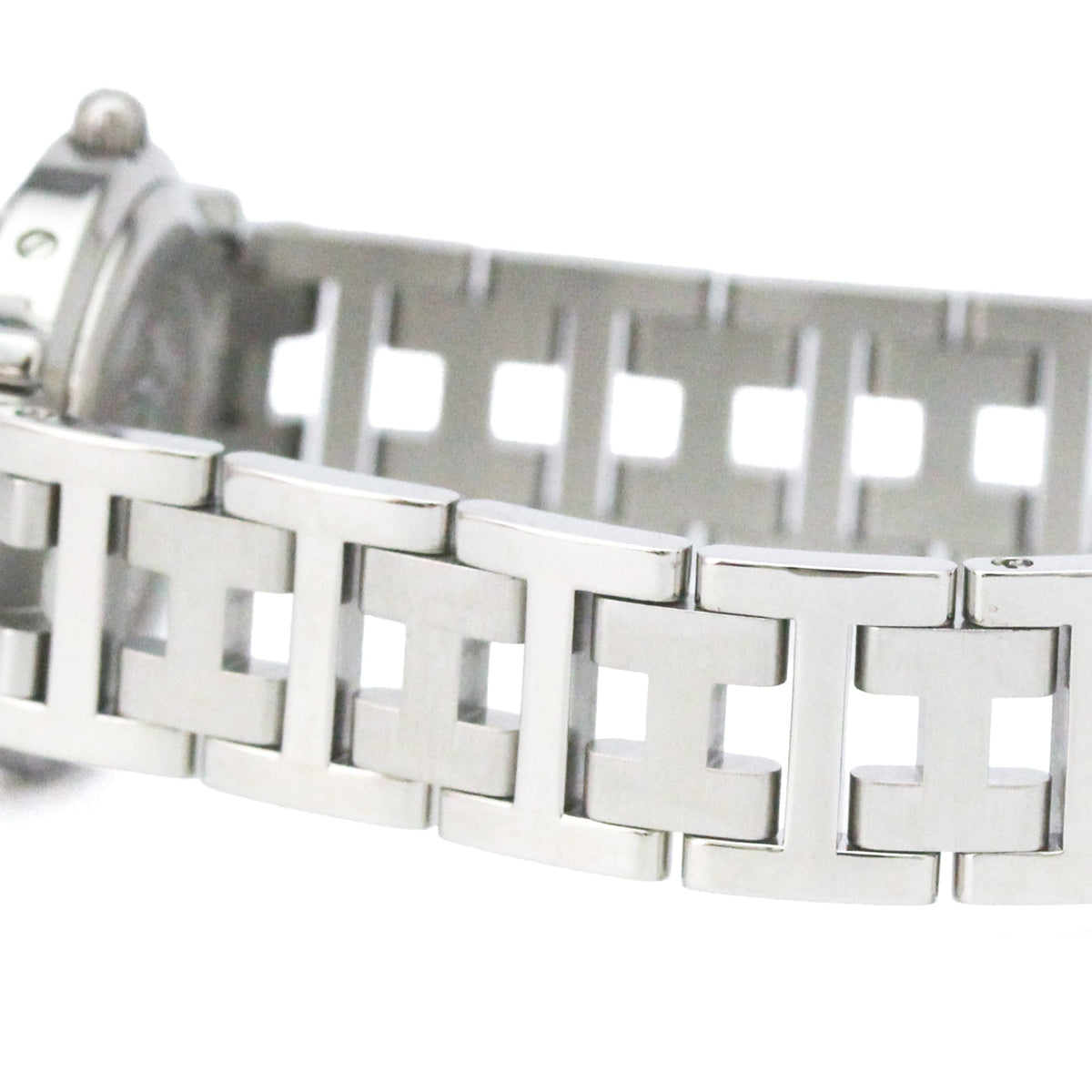 Hermes Clipper CL4.210 Orange Zifferblatt 24 mm Uhr