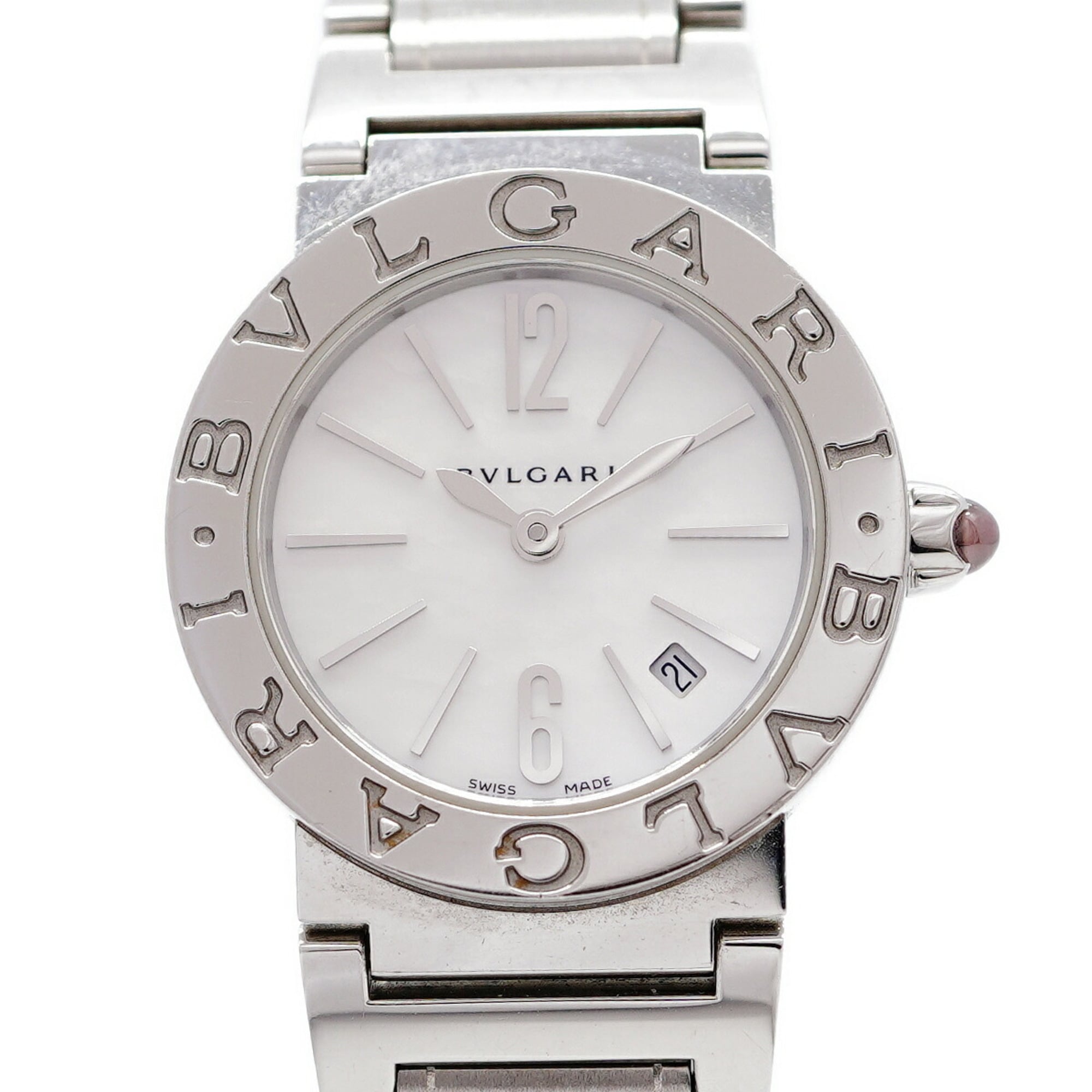 Montre Bvlgari Bulgari BBL26S Blanc avec cadran de 26 mm