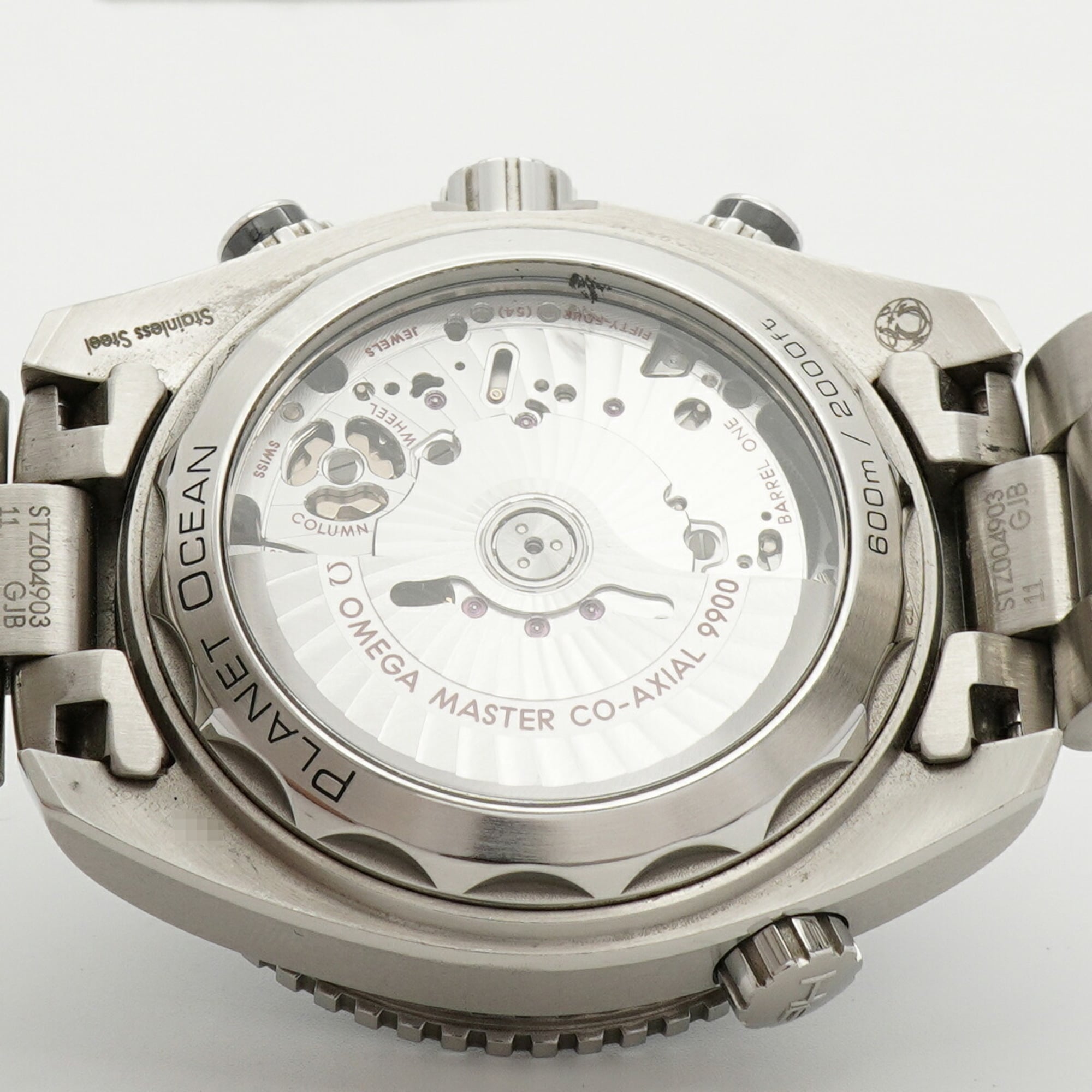 Omega Seamaster Planet Ocean 215.30.46.51.01.001 Herrenuhr Schwarz Zifferblatt