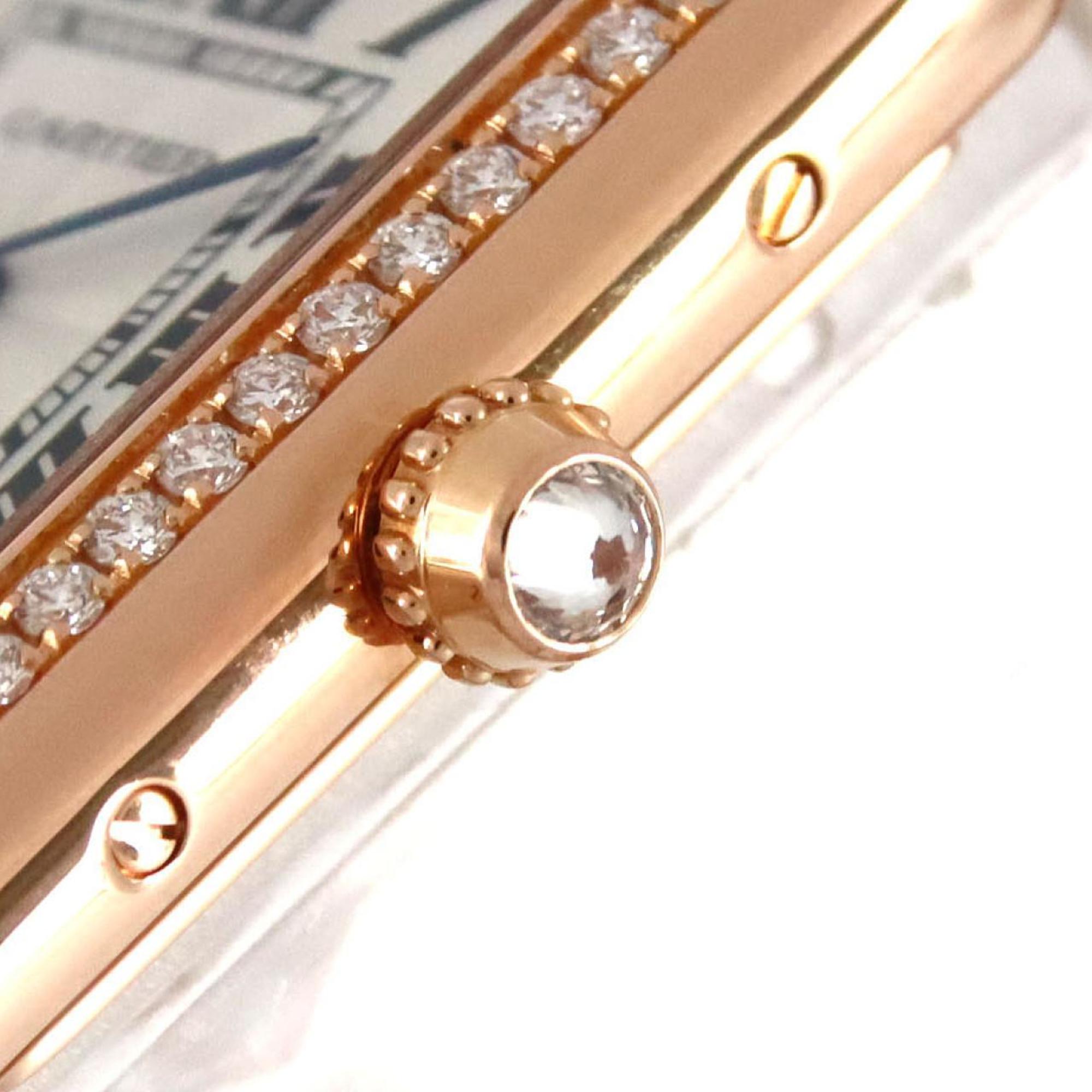 Cartier Tank Louis SM PG D WJTA0020 PG/RG polshorloge, handopwinding