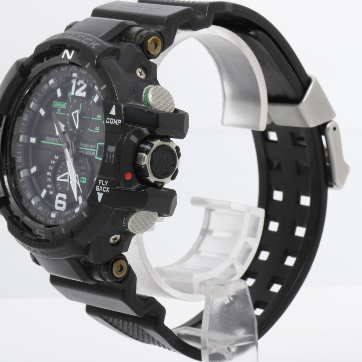 CASIO GSHOCK MASTER OF G AIR GRAVITYMASTER GWA11001A3JF Black Resin Men's Analog Watch