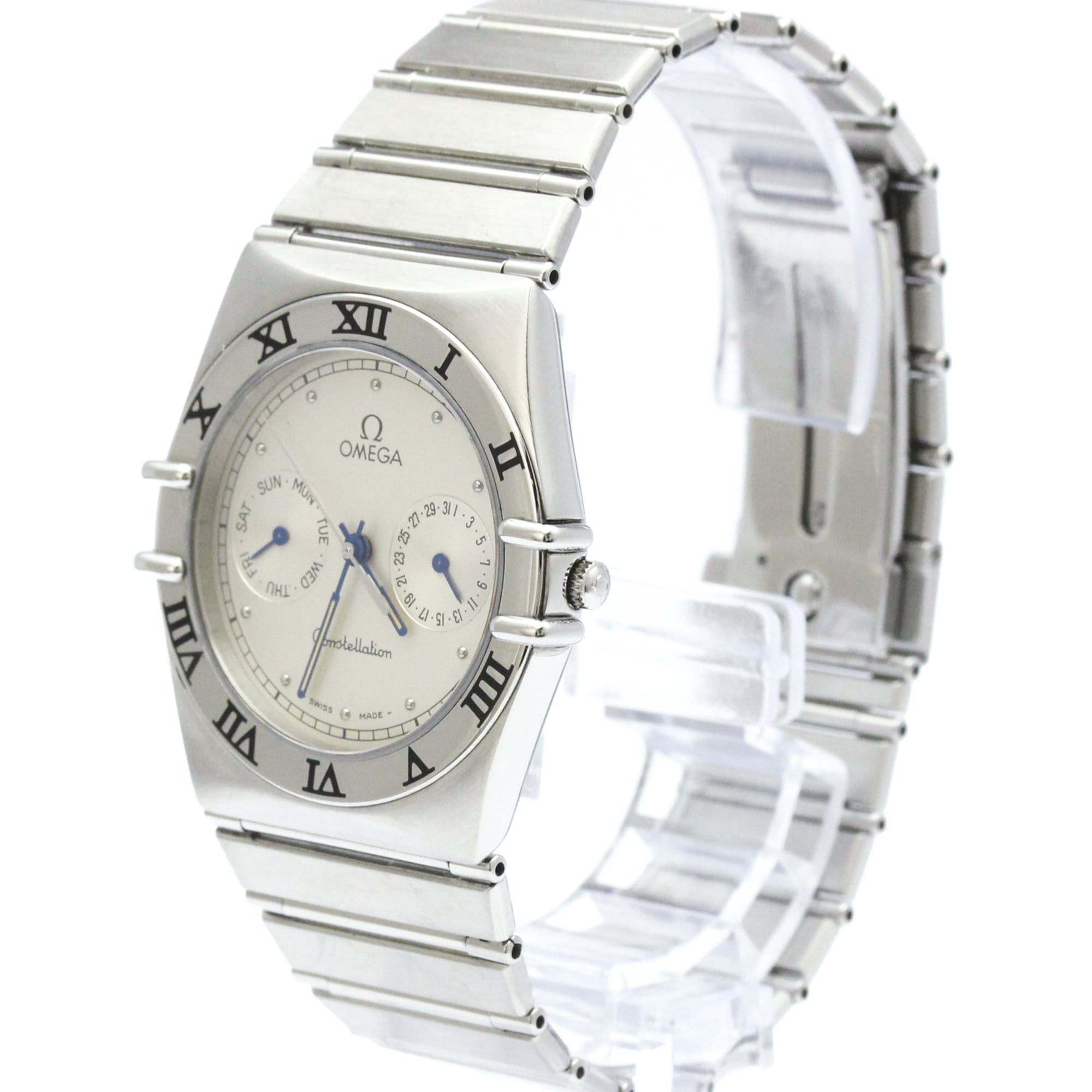 Montre Omega Constellation 3961070, cadran argenté, 33 mm