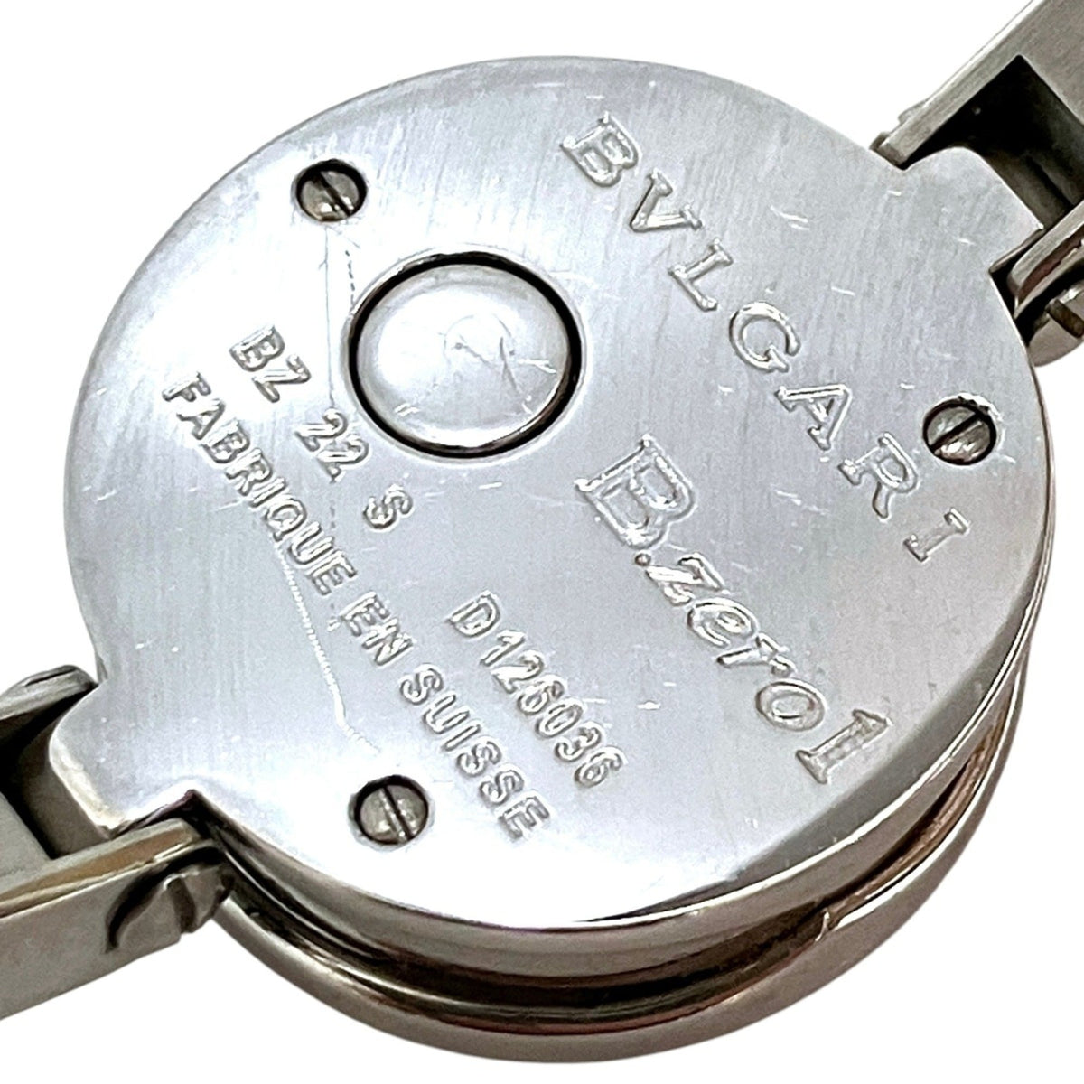Montre Bvlgari Bulgari B.zero1 BZ22S à cadran bleu, 22 mm