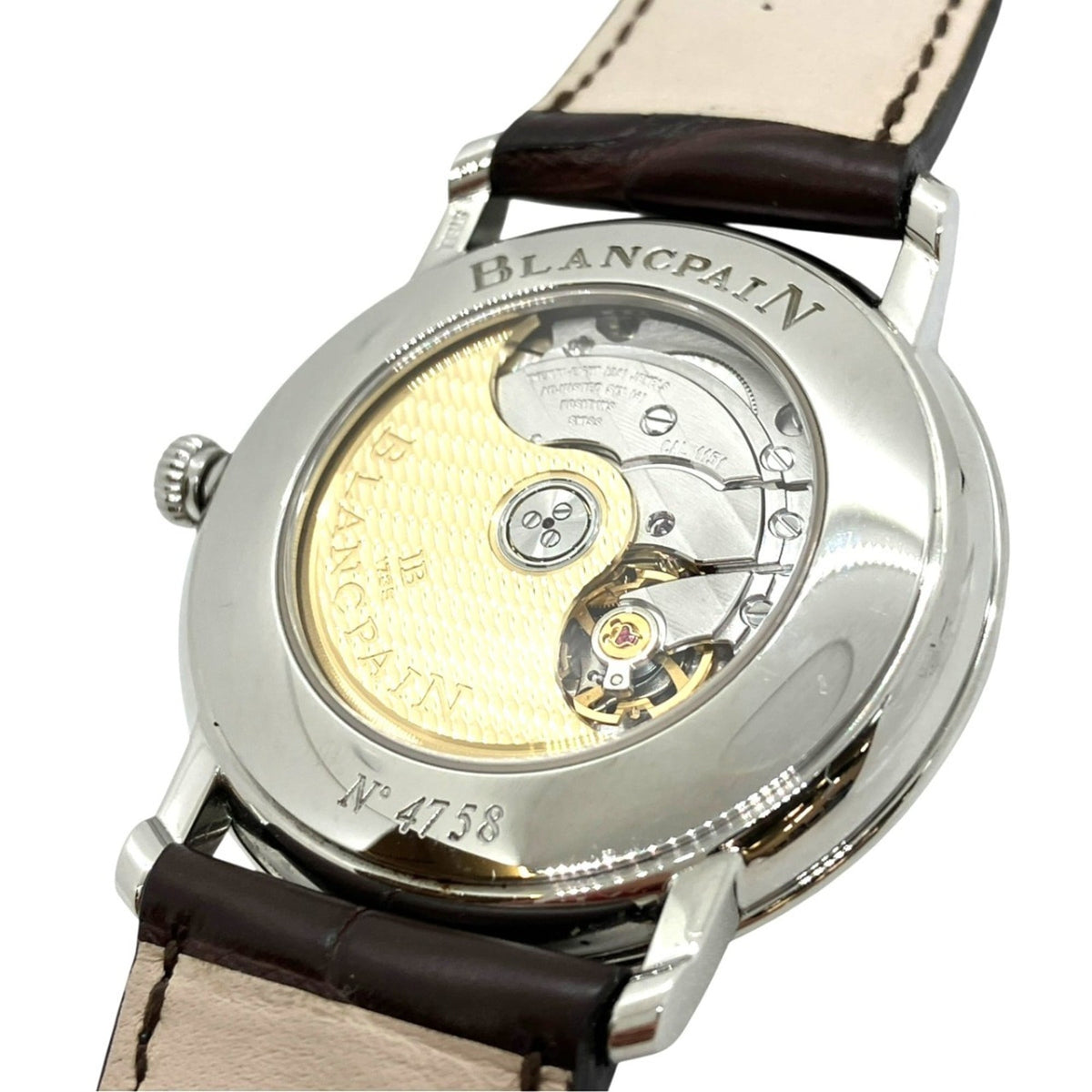 Blancpain Villeret Ultra-Slim 6651-1127-55B Weiß Zifferblatt 40mm Uhr