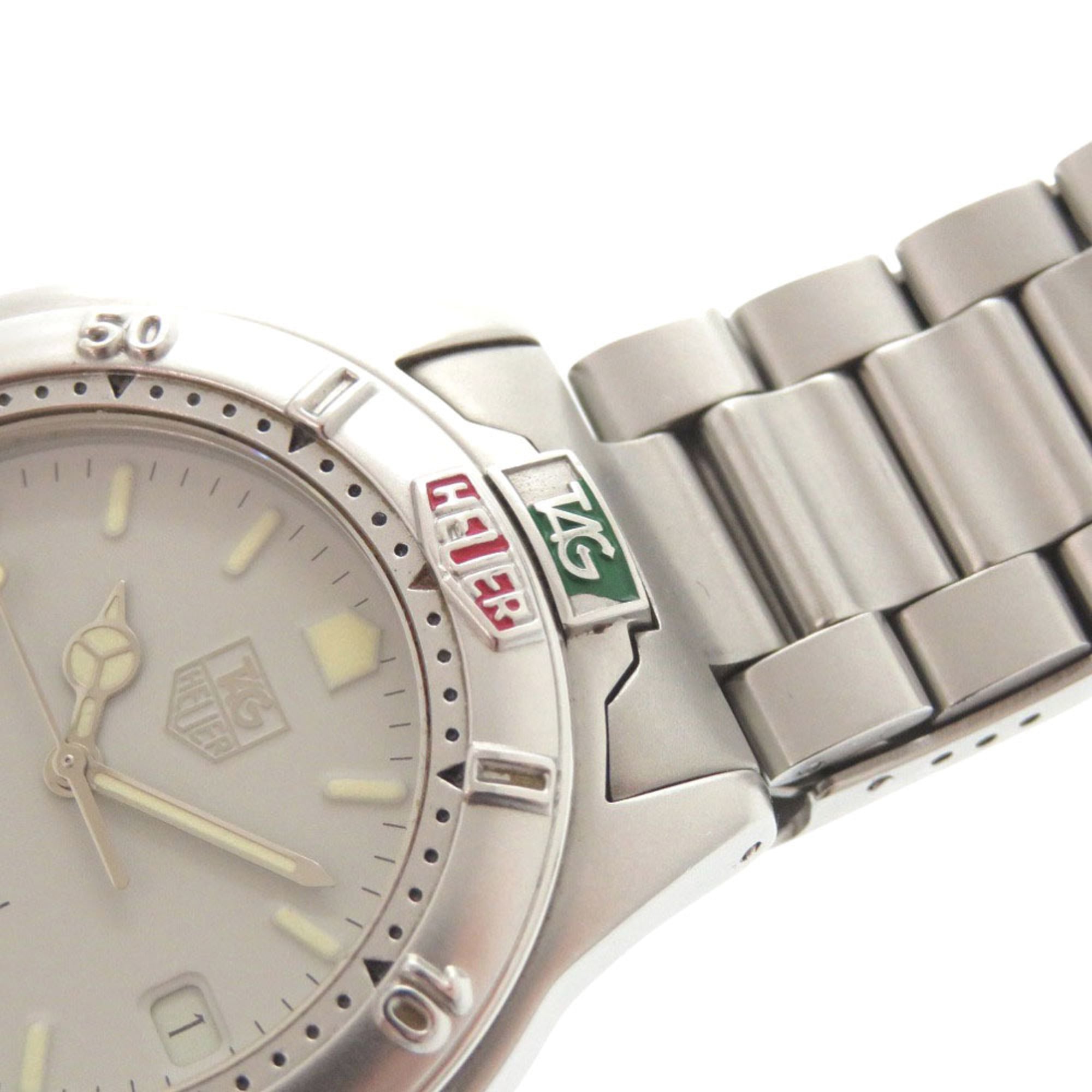TAG Heuer クォーツ時計 シルバー 200m防水 TAG Heuer Professional 200m 999.706A Stainless Steel Grey Quartz Watch