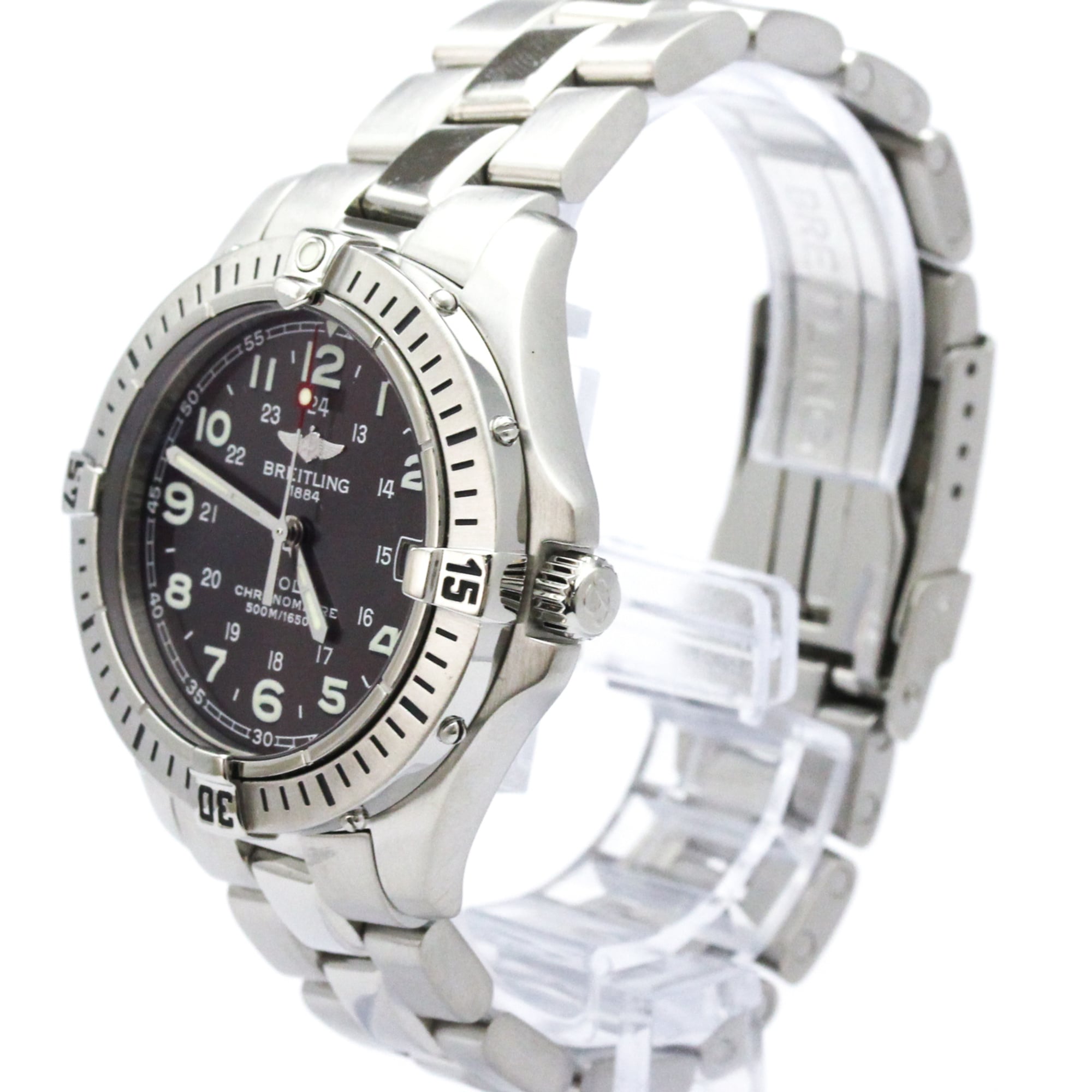 BREITLING Colt Stainless Steel Quartz Mens A74350