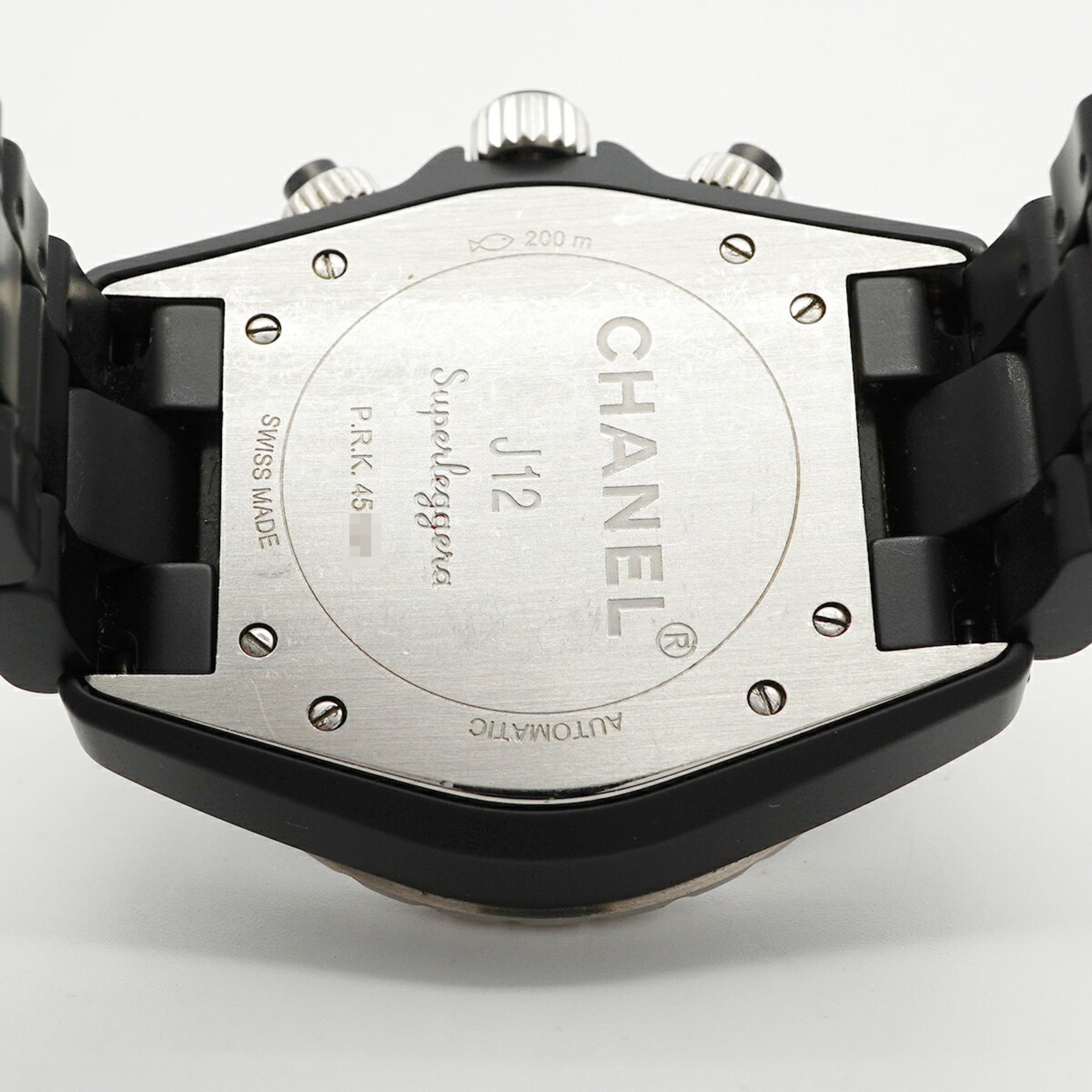 Chanel J12 H3409 Black Dial Ceramic 41mm Watch