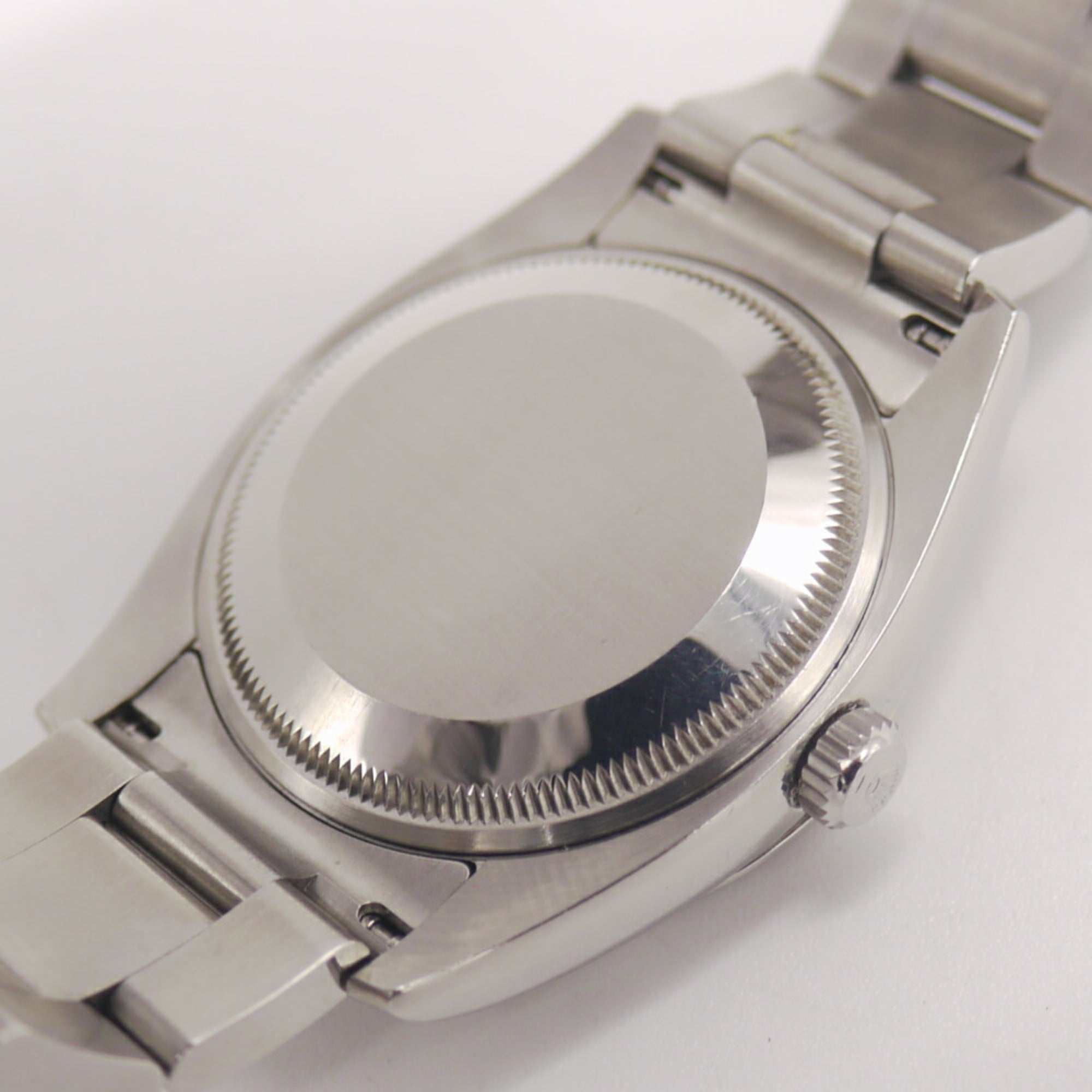 ROLEX Air-King 114200 M-serial Stainless Steel Automatic Silver Dial Watch