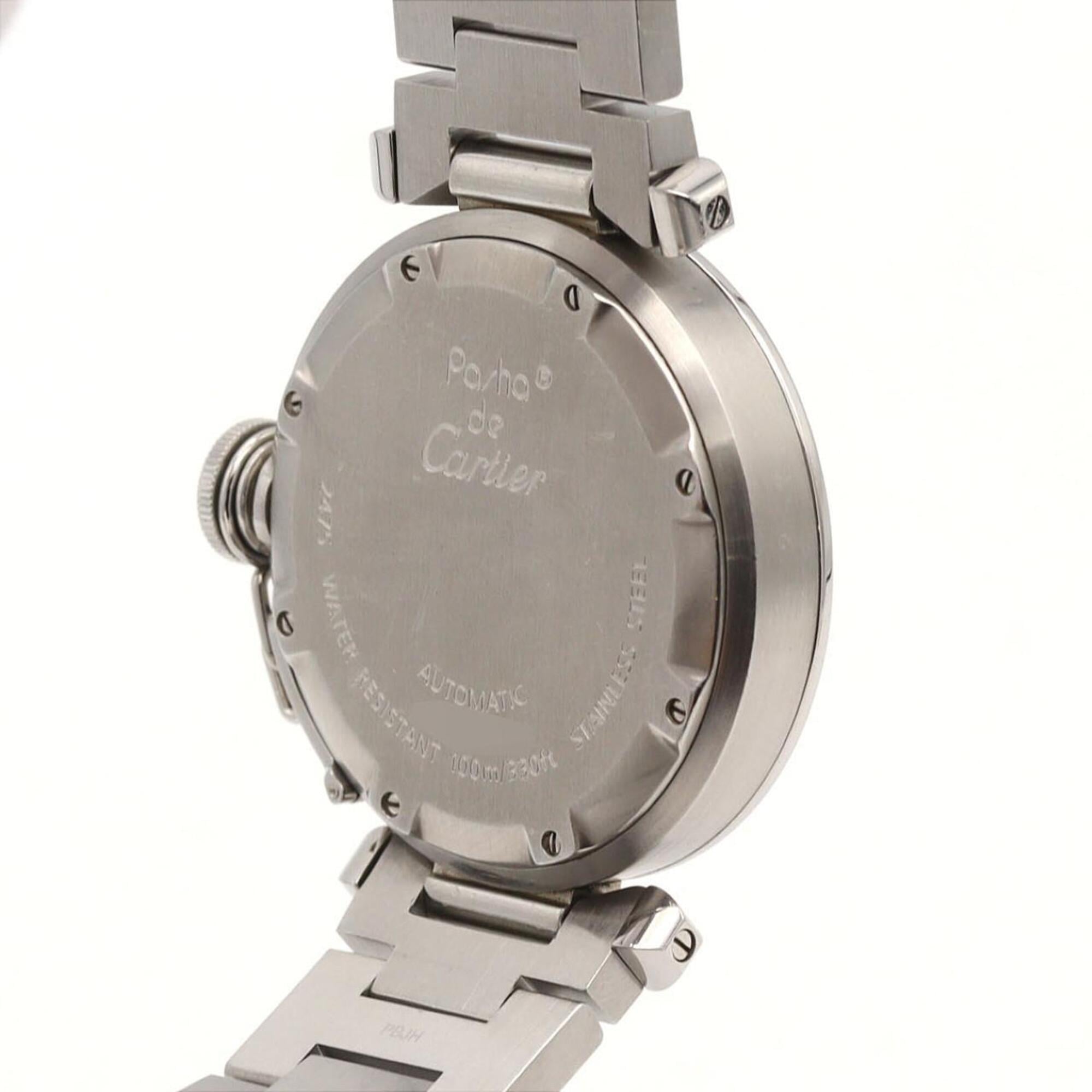 Cartier Pasha C Grande Date W31058M7 Pink Dial 35mm Watch