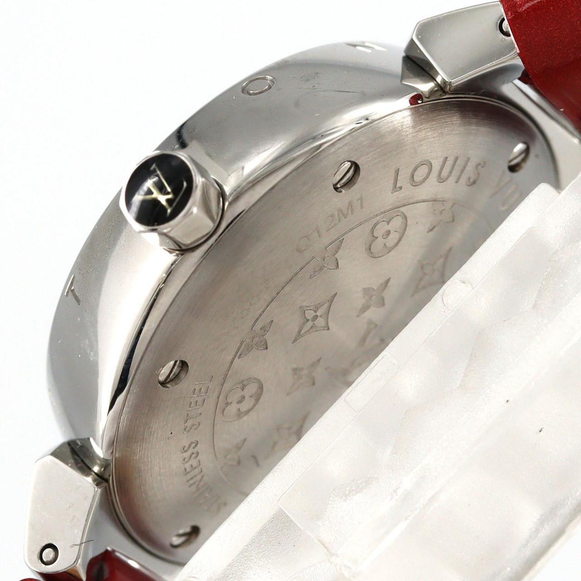 Louis Vuitton Tambour Lovely Cup 12P Q12M1 roestvrijstalen quartzhorloge