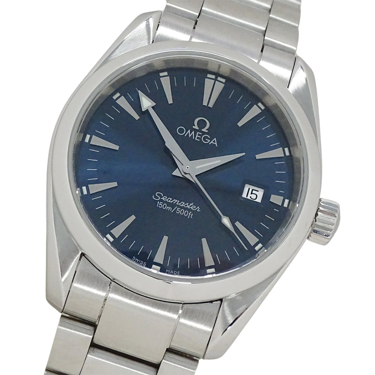 Omega Seamaster Aqua Terra 2518.8 Blue Dial 36mm Watch
