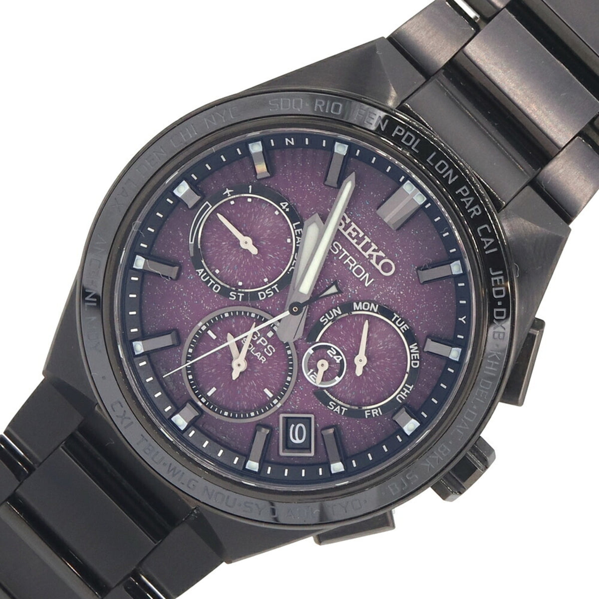 Seiko NEXTER Series 2022 SBXC123 Purple Dial 43mm Watch