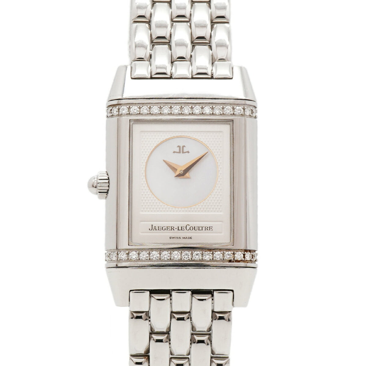 Jaeger LeCoultre Jaeger-LeCoultre Reverso Duetto 266.8.44 Silver Dial 20mm Watch