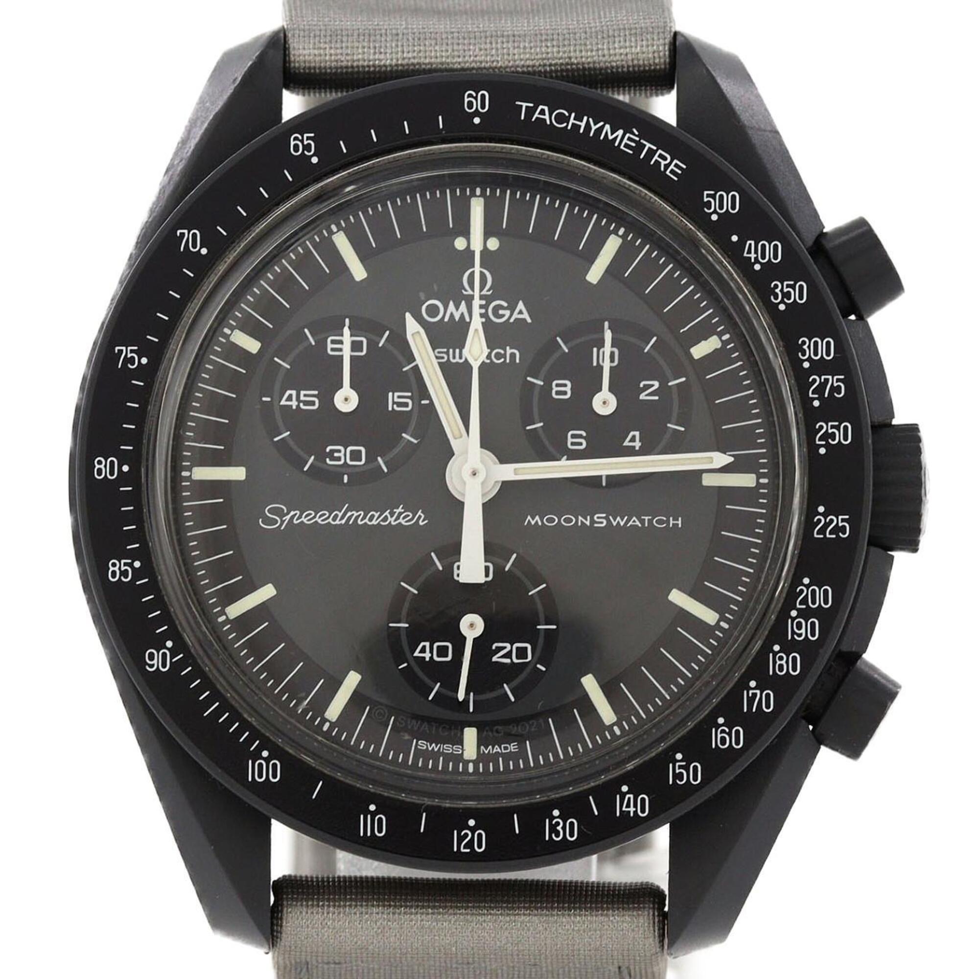 Swatch Mission to Mercury SO33A100 Grey Dial 42mm Watch