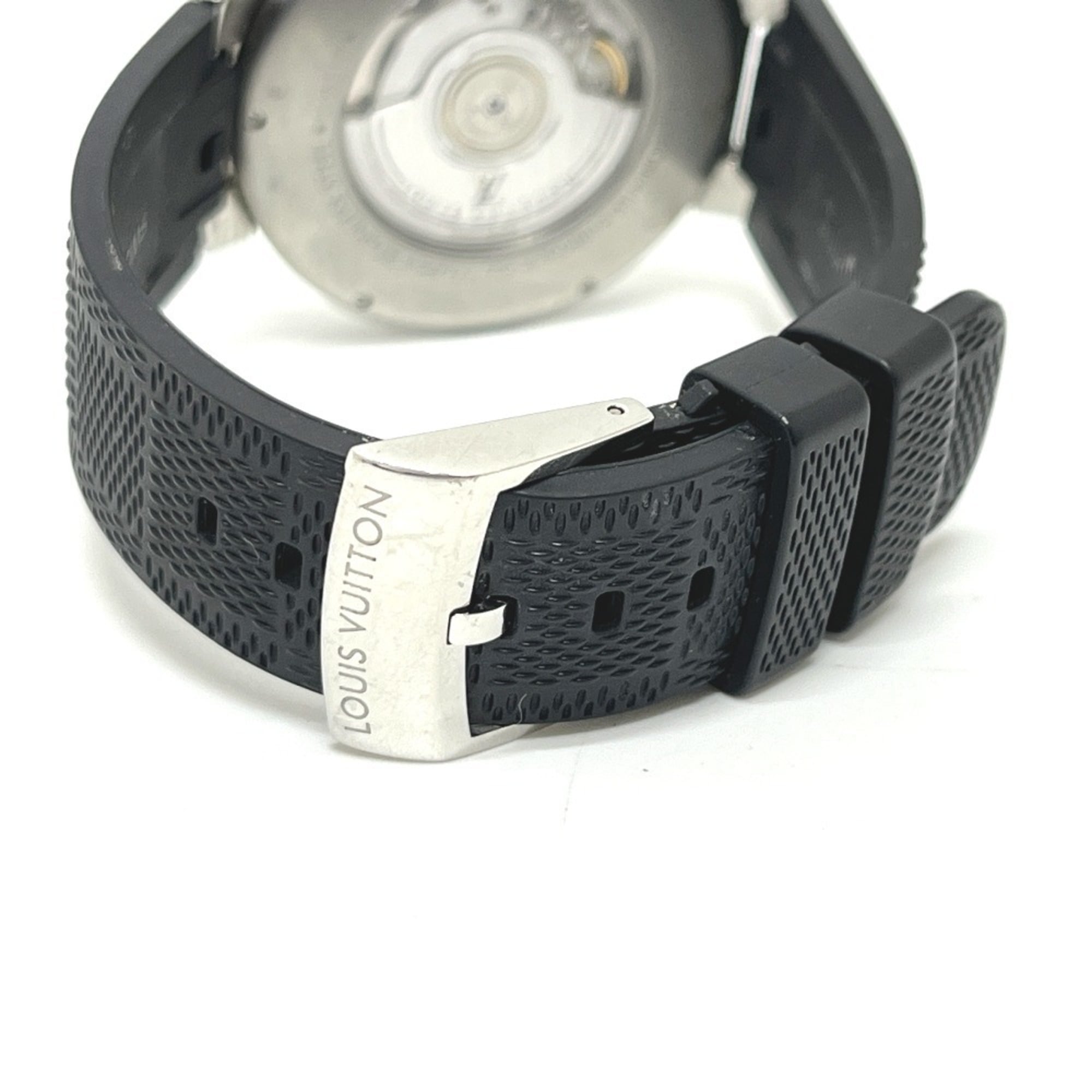 Louis Vuitton Tambour Q8D30 Black Dial 40mm Watch