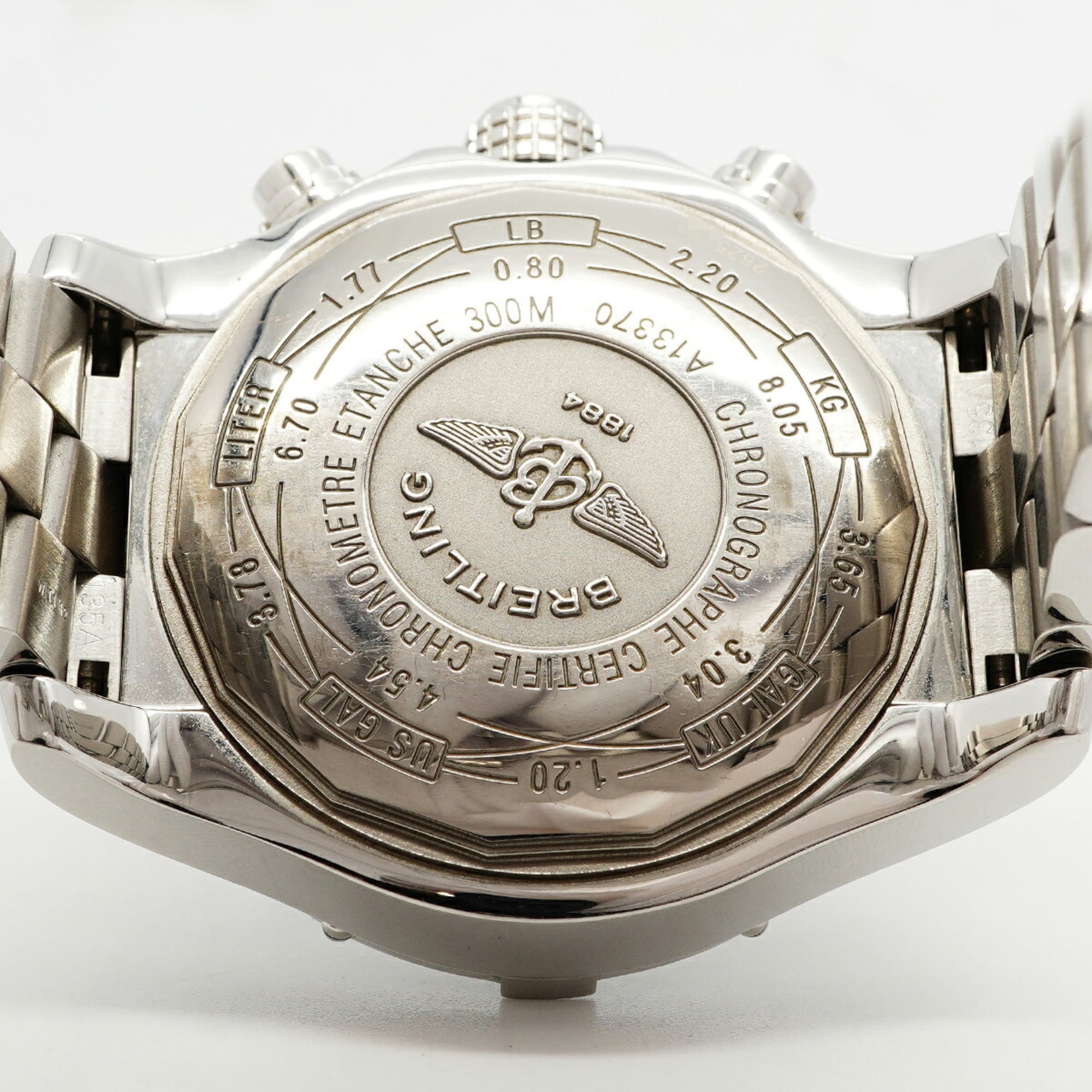 Breitling Super avanger A13370 Black Dial 48mm Watch