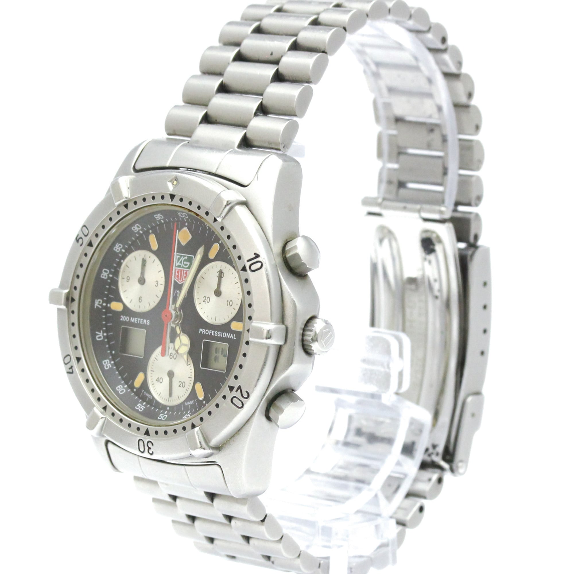 TAG Heuer Série 2000 260306 Noir Cadran 40mm Montre