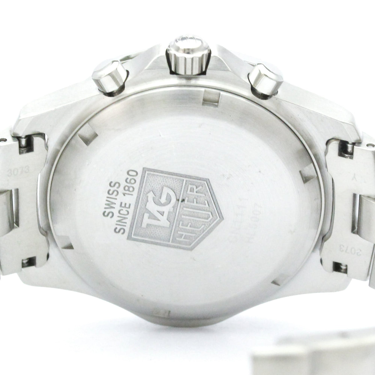 TAG Heuer Exclusive CN1111 Silver Dial 39mm Watch