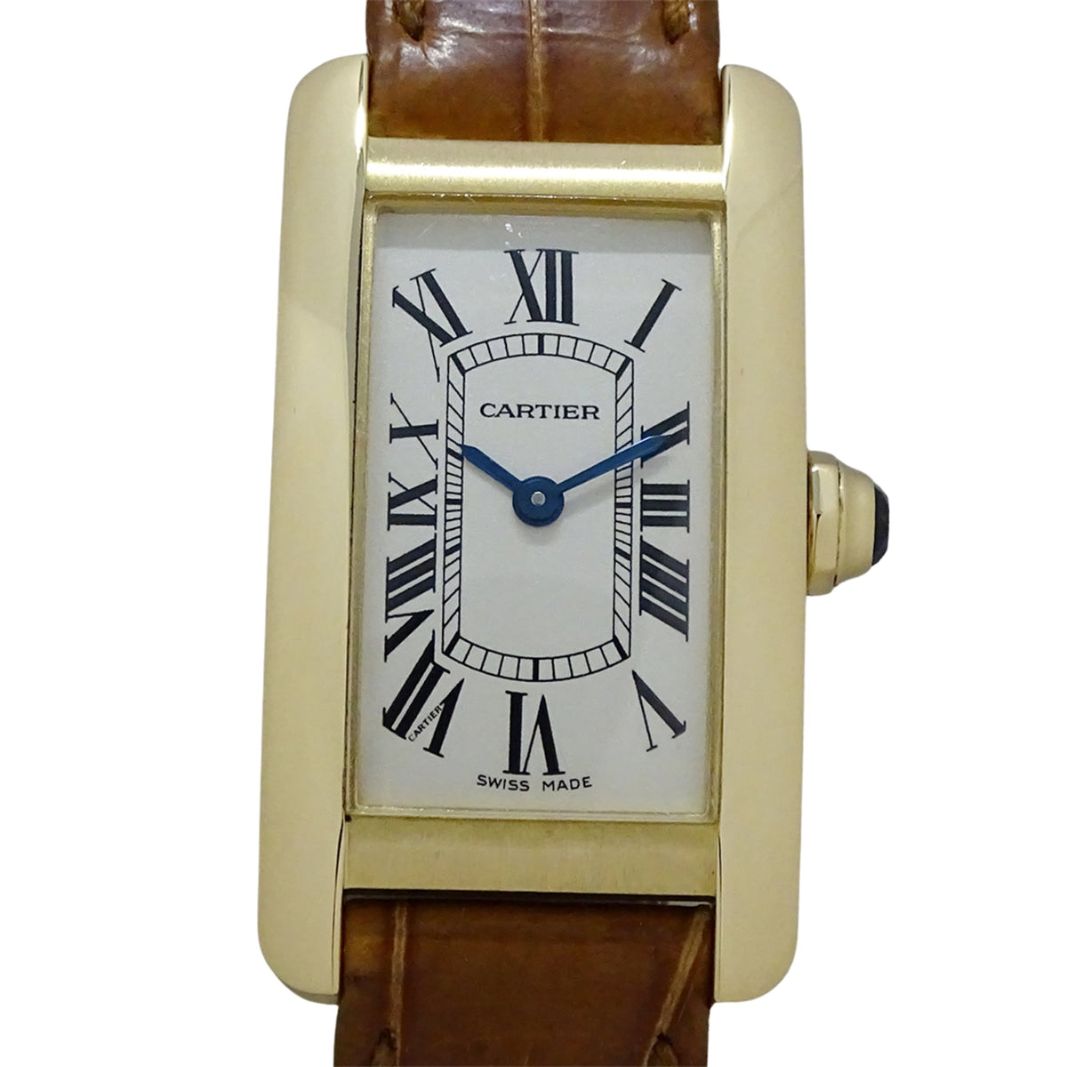 Cartier Tank Américaine SM W2601556 Ivory Dial 19mm Watch
