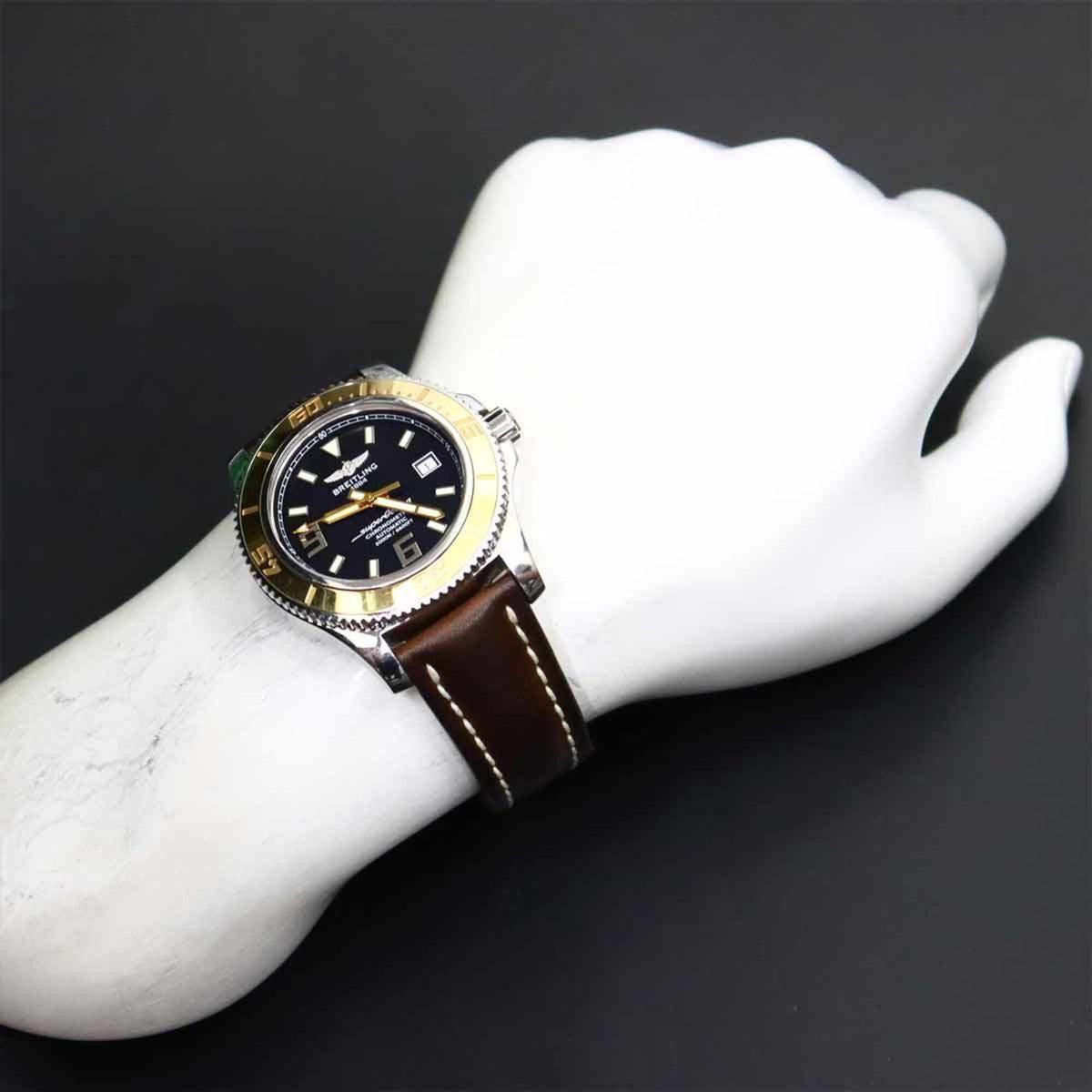 Breitling Superocean 44 C17391 Black Dial 44mm Watch