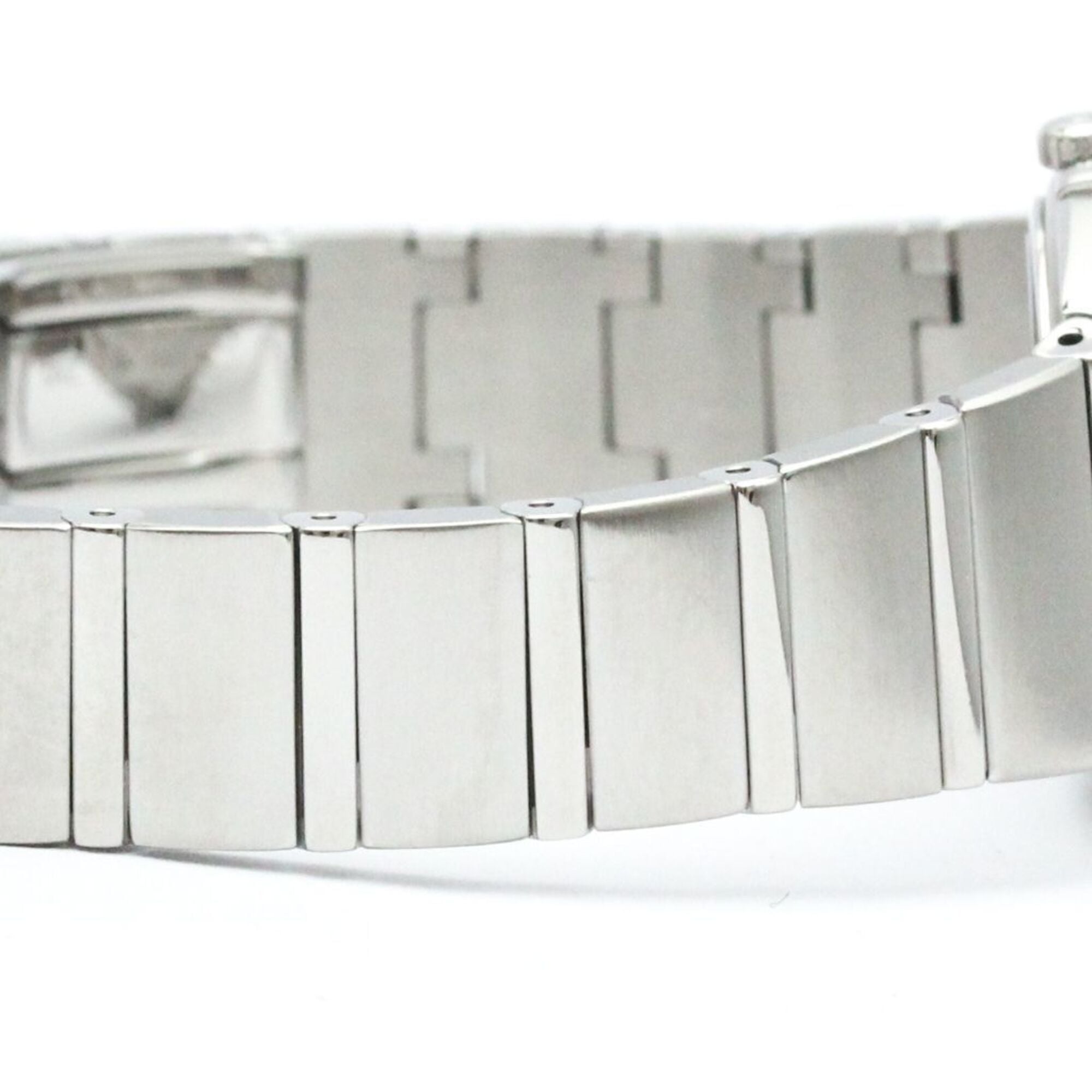 OMEGA Constellation Double Eagle Quarz-Uhr aus Stahl mit Perlmuttzifferblatt 1581.70 BF578006