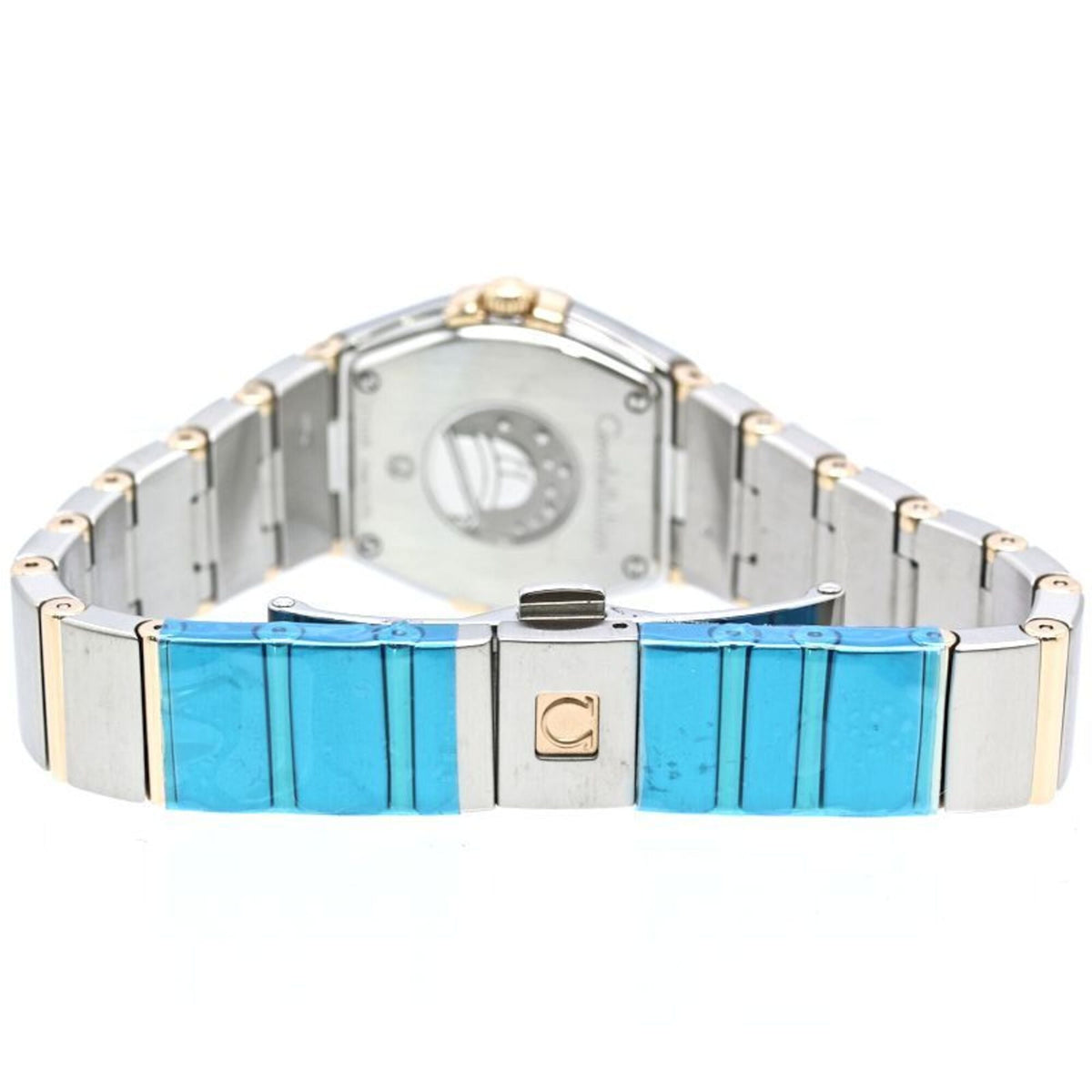 Omega Constellation Brushed 12P Diamond 123.20.24.60.55.001 Weiß Gehäuse Zifferblatt 24 mm Uhr