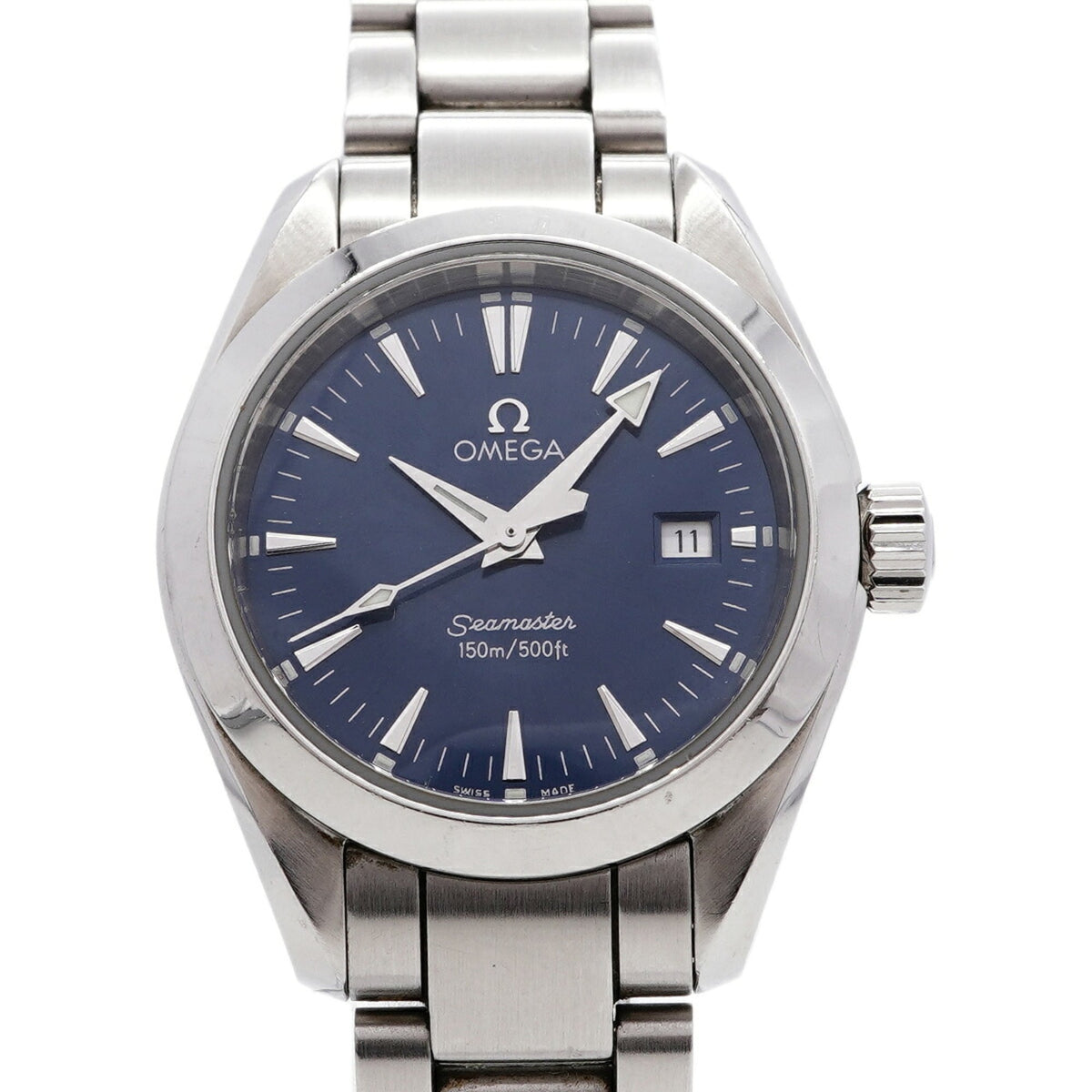 Omega Seamaster Aqua Terra 2577.8 Blue Dial 29mm Watch