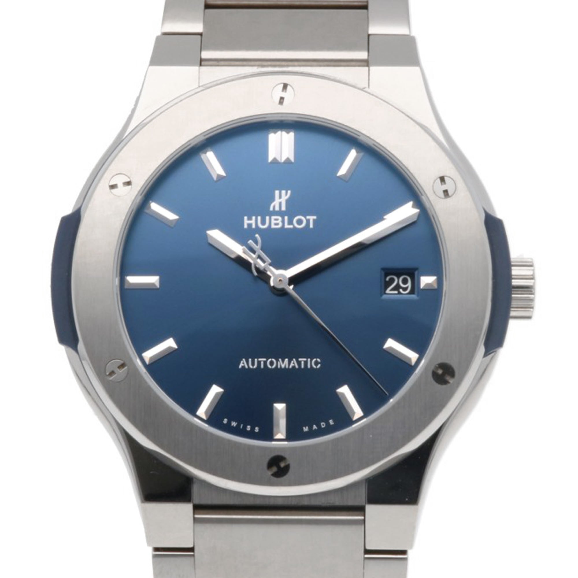 Hublot Classic Fusion Titanium Watch 510.NX.7170.NX Automatic Men's HUBLOT Overhauled