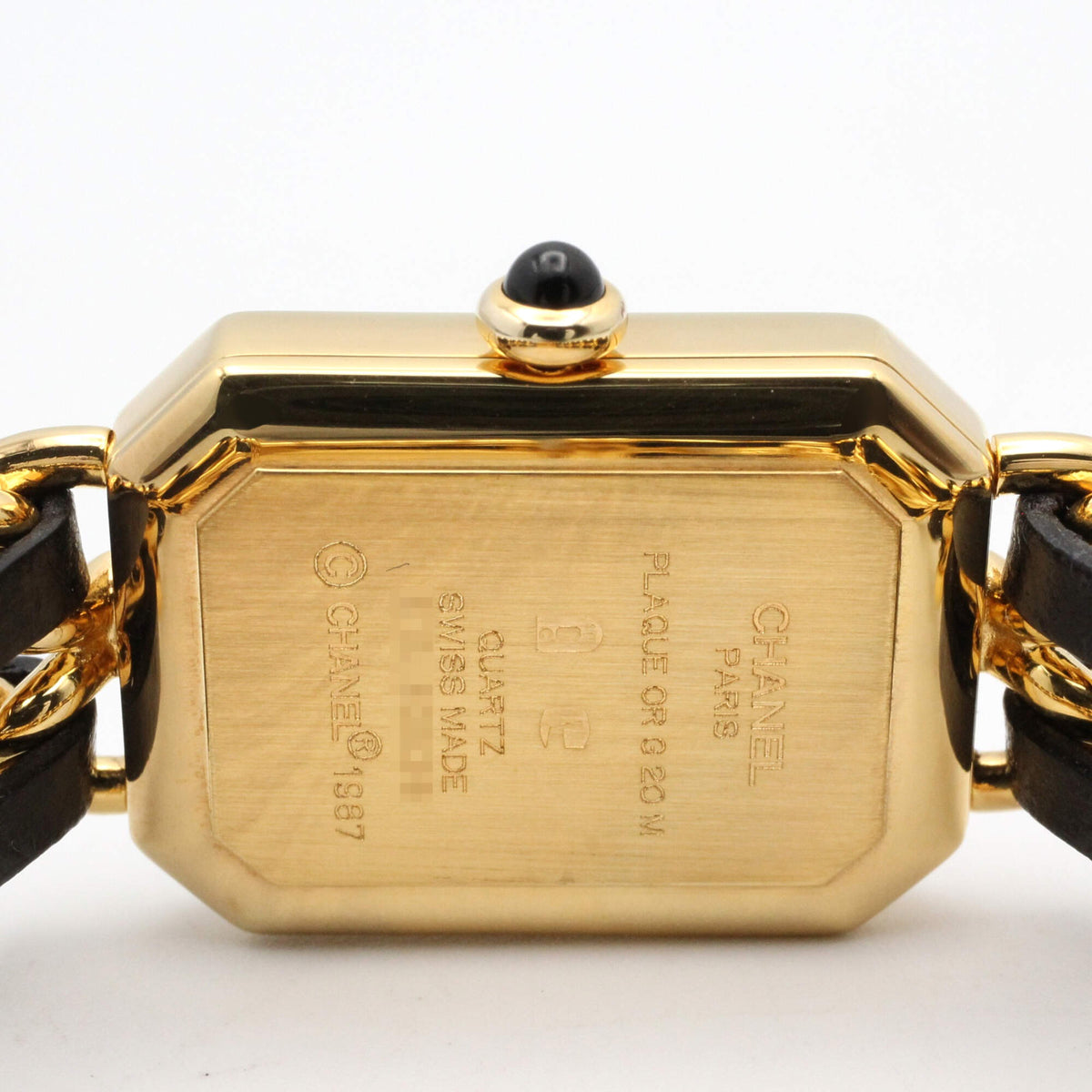 Chanel CHANEL Première S H0001 Black Dial 20mm Watch