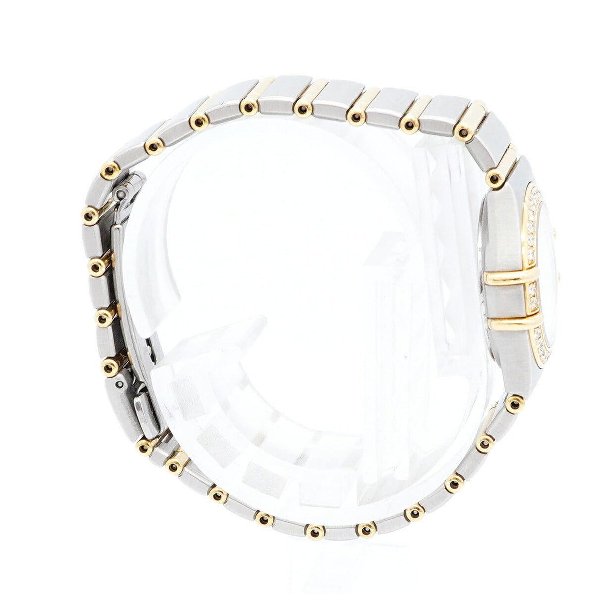 Omega Constellation Mini Diamond Bezel 12P 1267.75 White Dial 22mm Watch