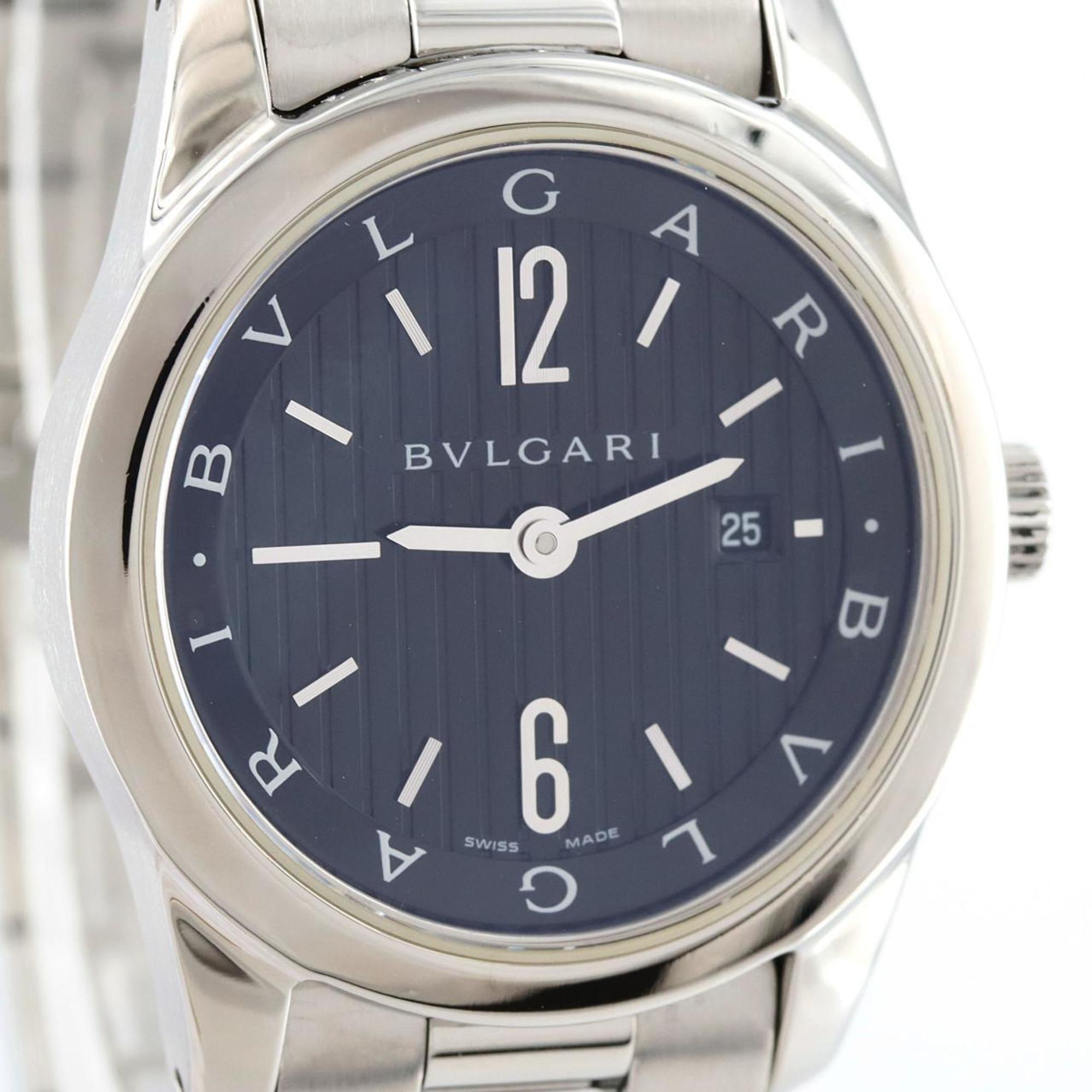 Bvlgari Solotempo ST30S ST30BSSD SS polshorloge met quartz-uurwerk