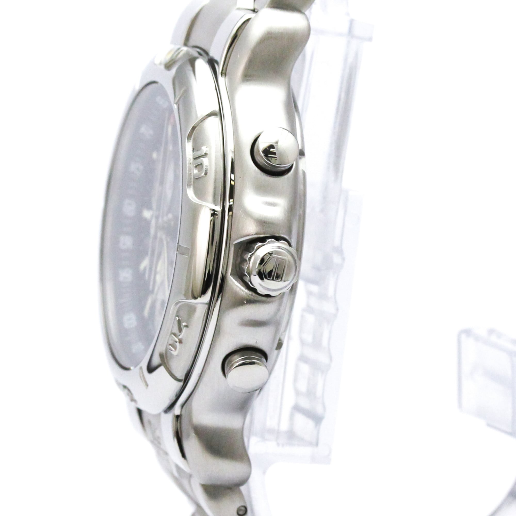 TAG HEUER 6000 Chronograph Mika Hakkinen Limited Watch CH1114 Polished