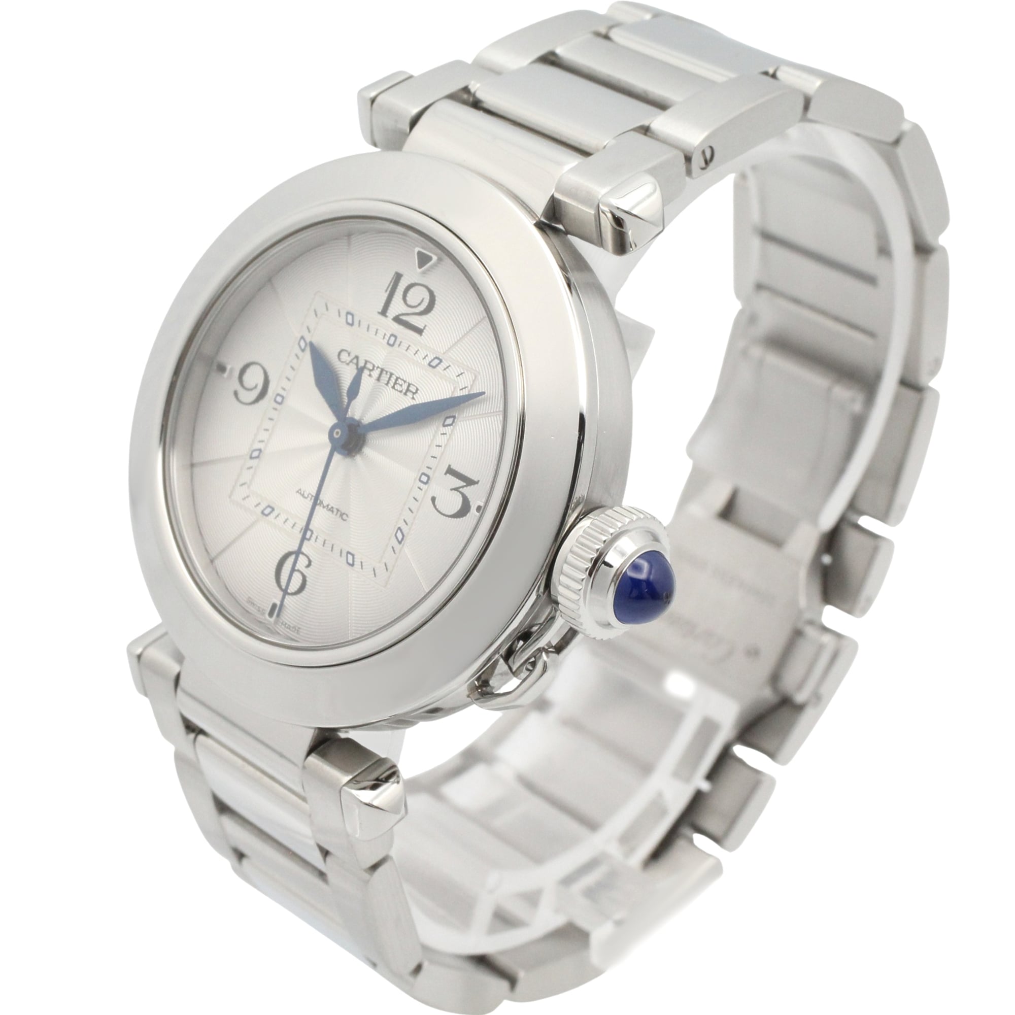 Cartier Pasha WSPA0013 Silver Dial 35mm Watch