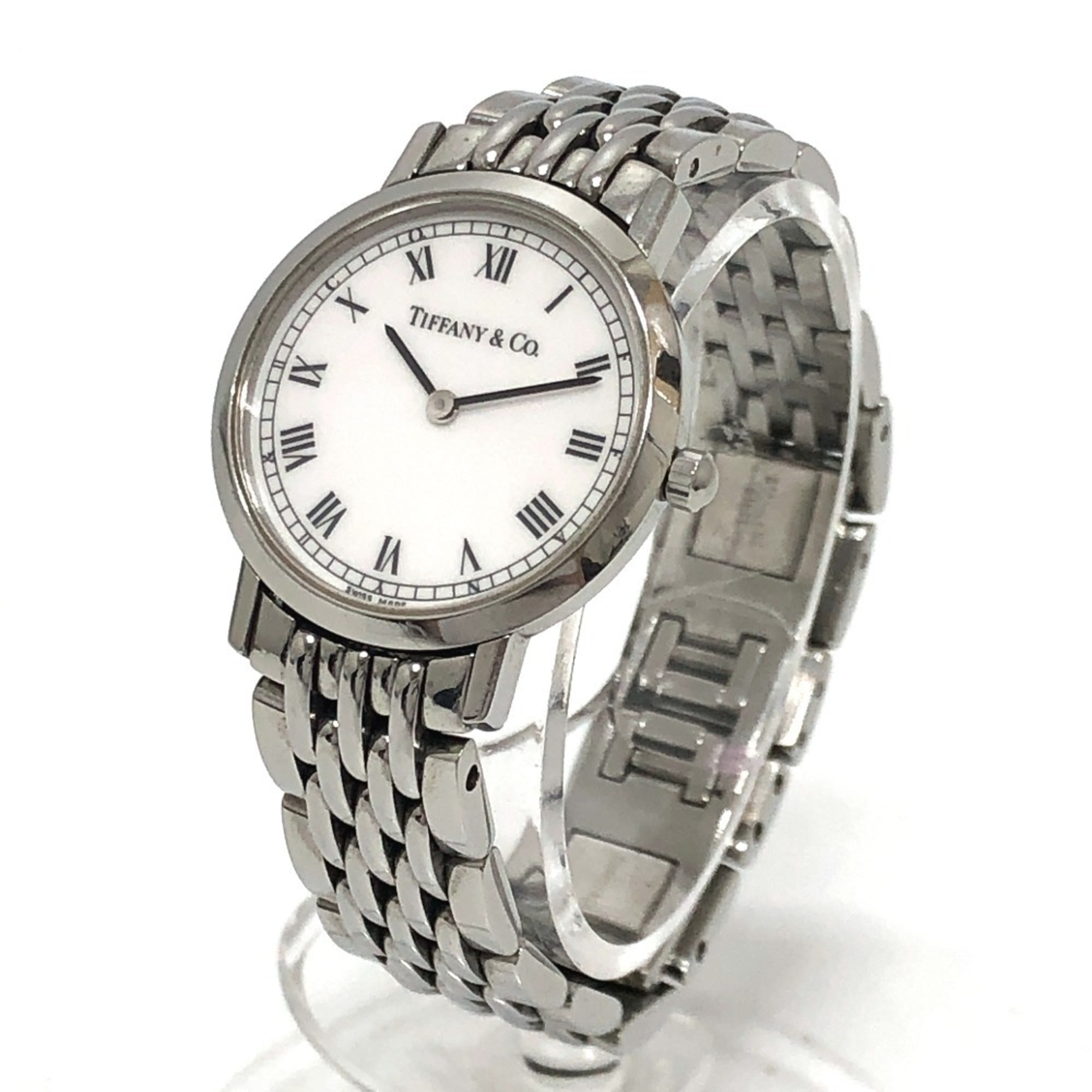 TIFFANY&Co. Tiffany M1510 Classic Quartz Round 2 Hand Analogue Watch S