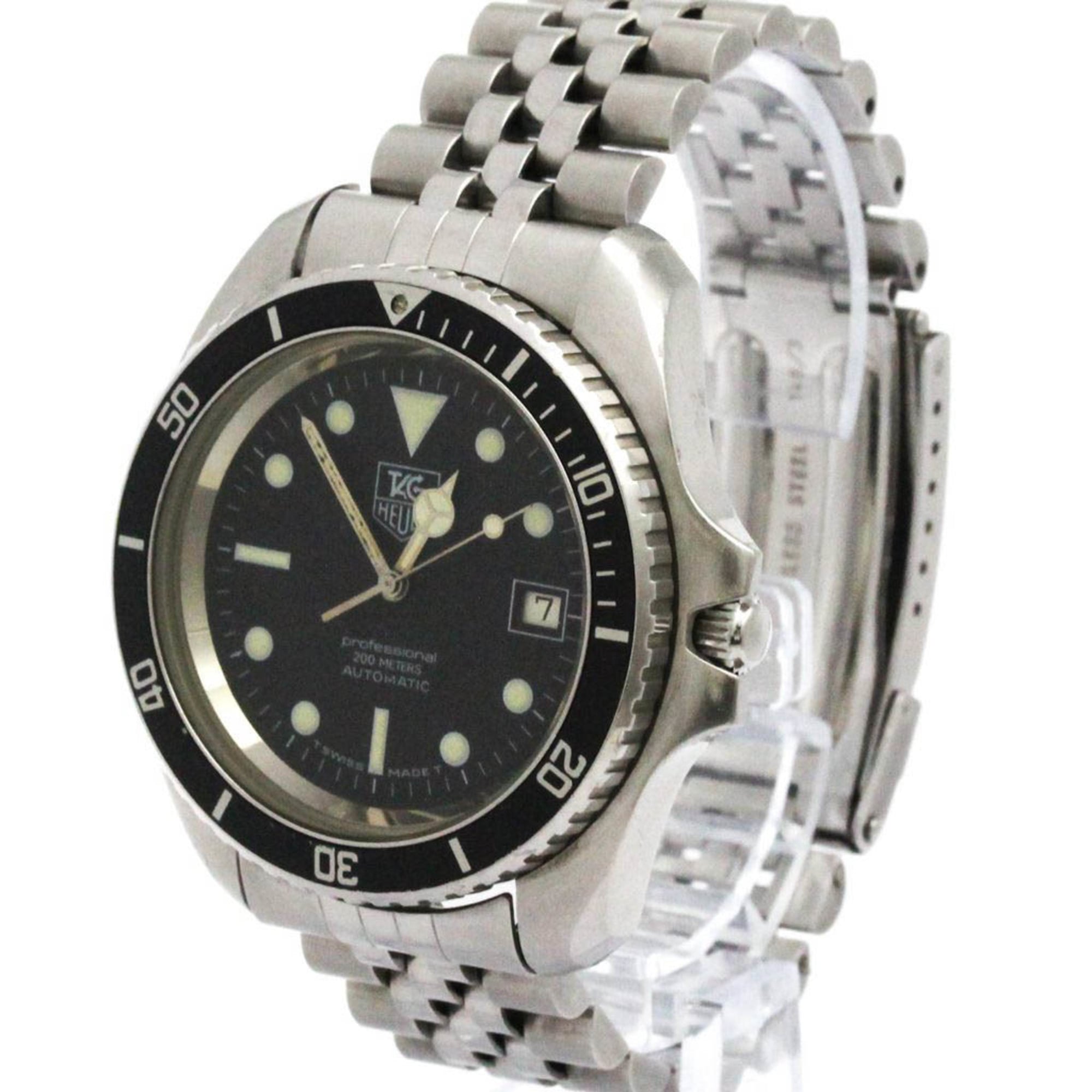 TAG HEUER Professional Stainless Steel Automatic Mens Watch 844/5