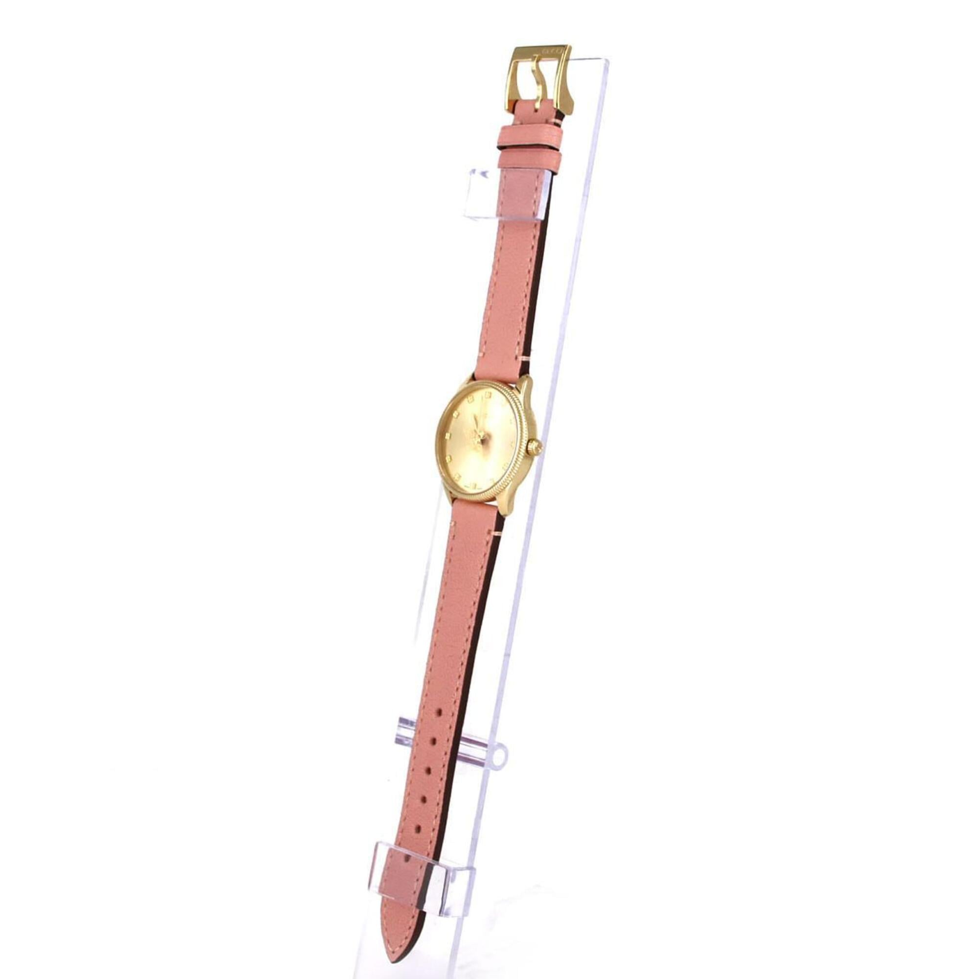 Gucci G-Timeless 126.5 Gold Dial 29mm Watch