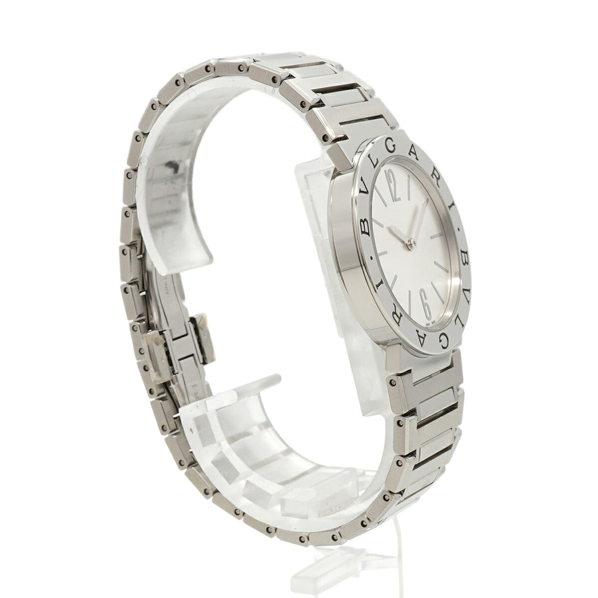 Bvlgari BB33S/103575 Silber Zifferblatt 33 mm Uhr