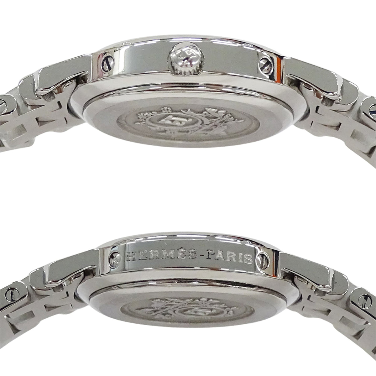 Hermes Clipper CL4.210 Gray Dial 24mm Watch