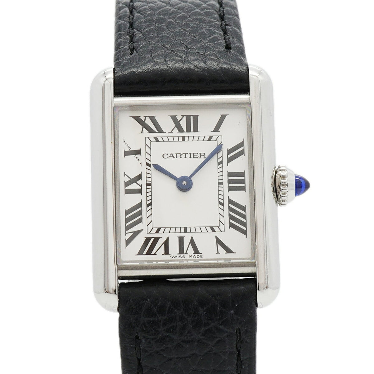 Montre Cartier Tank Must SM WSTA0135, cadran argenté, 22 mm